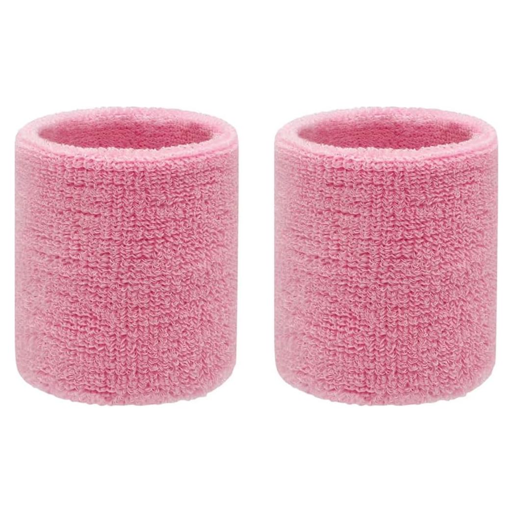 Muñequera Deportiva LINGXINXIN Rosa 8x8 cm para Tenis y Correr