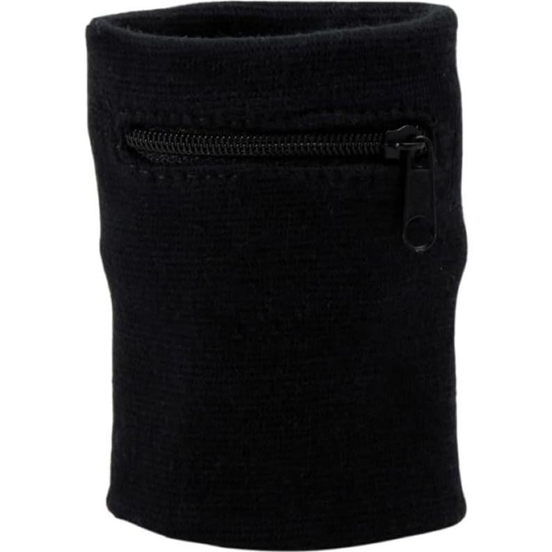 Suddora Zipper Wrist Pouch - Sweatband/Wristband Wallet for Keys, ID, Cards, Cash
