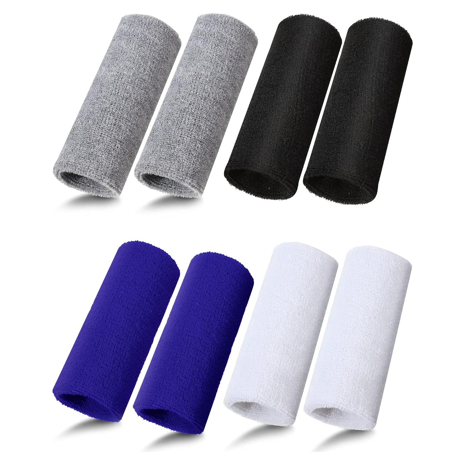 Muñequera de Sudor Elástica Sumind 8 Piezas 15x8 cm