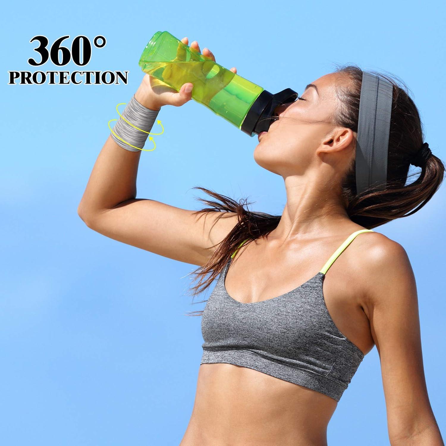 Geyoga 12 Pulseras Enfriadoras Transpirables para Deportes