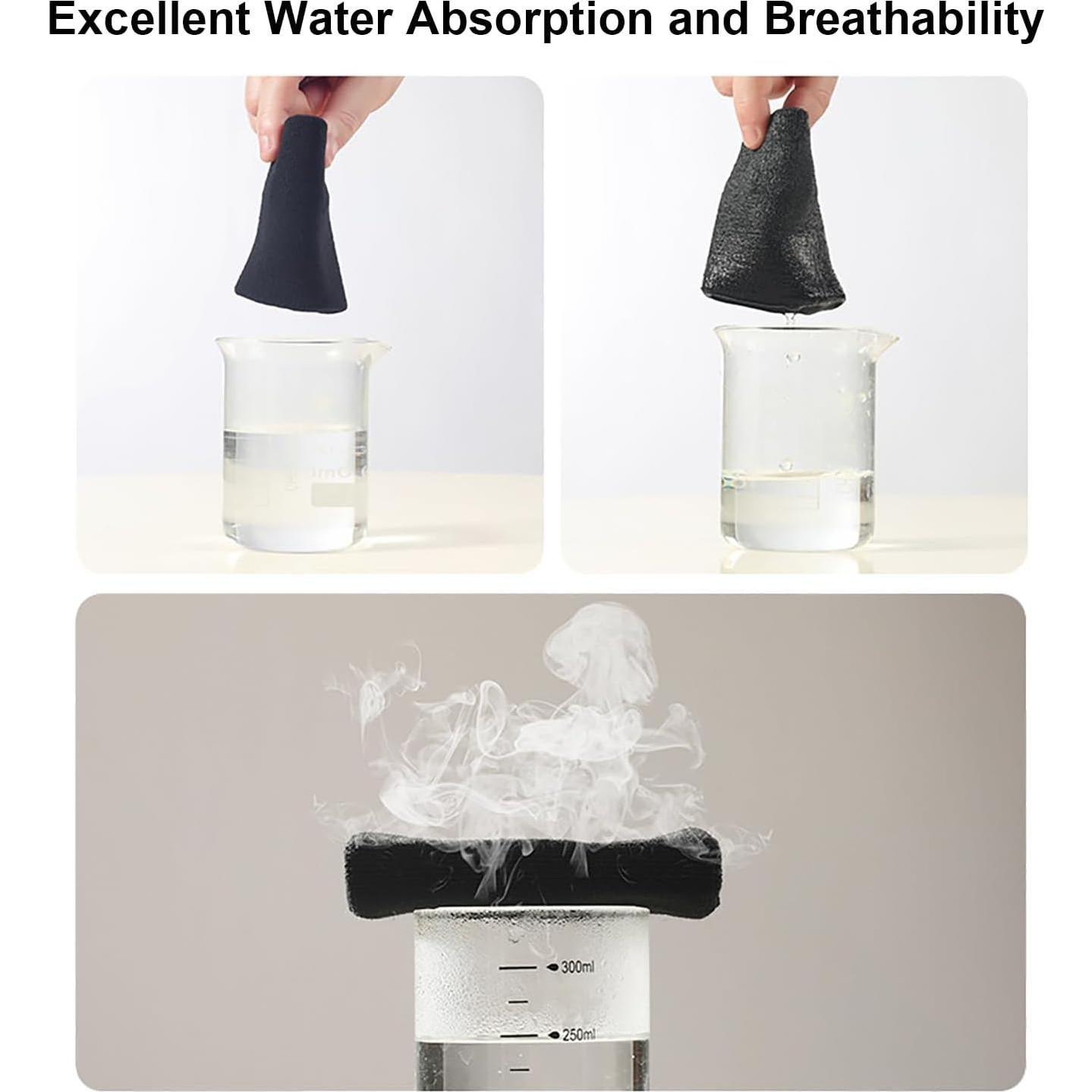 Paquete de 6 Muñequera Deportiva Genérico Algodón Transpirable