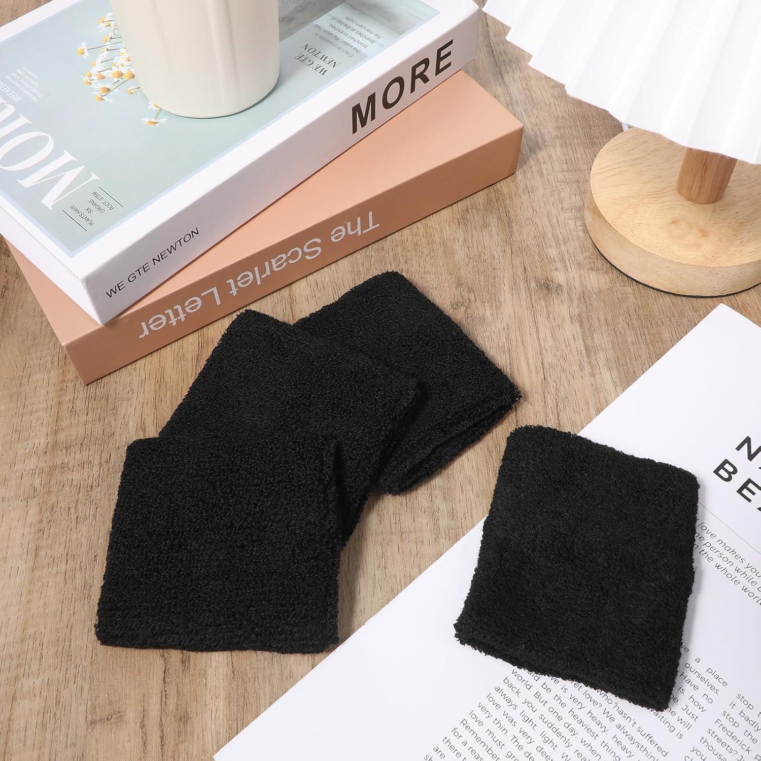 Banda de Sudor para Muñeca Zyghjort 6 Pcs Transpirables