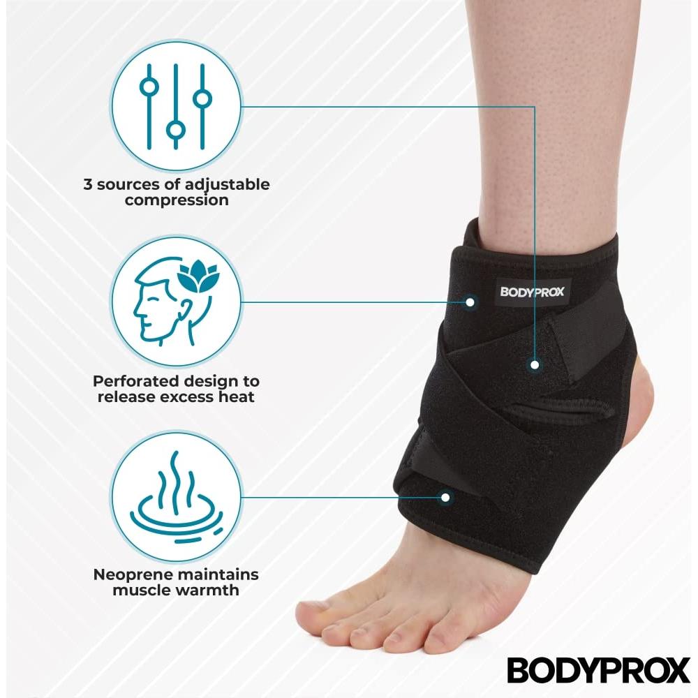Faja de Soporte para Tobillo Bodyprox - Neopreno Transpirable