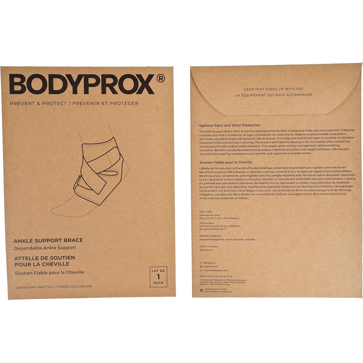 Faja de Soporte para Tobillo Bodyprox - Neopreno Transpirable