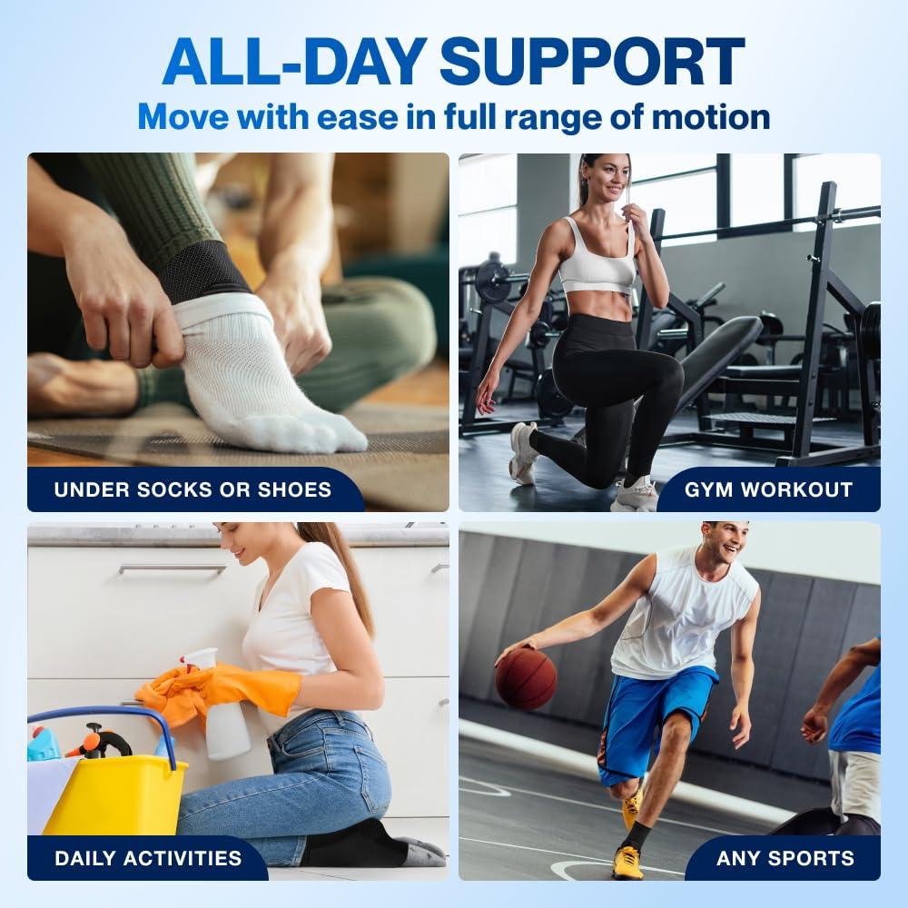 Faja de Compresión para Tobillo Modvel - Soporte Esguince y Dolor