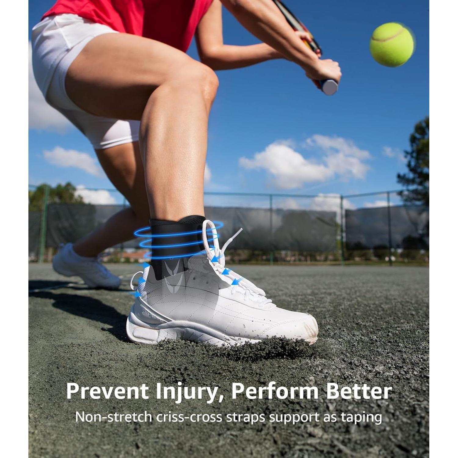 Faja de Tobillo WHCOOL con Almohadillas Auto-Modeladas M