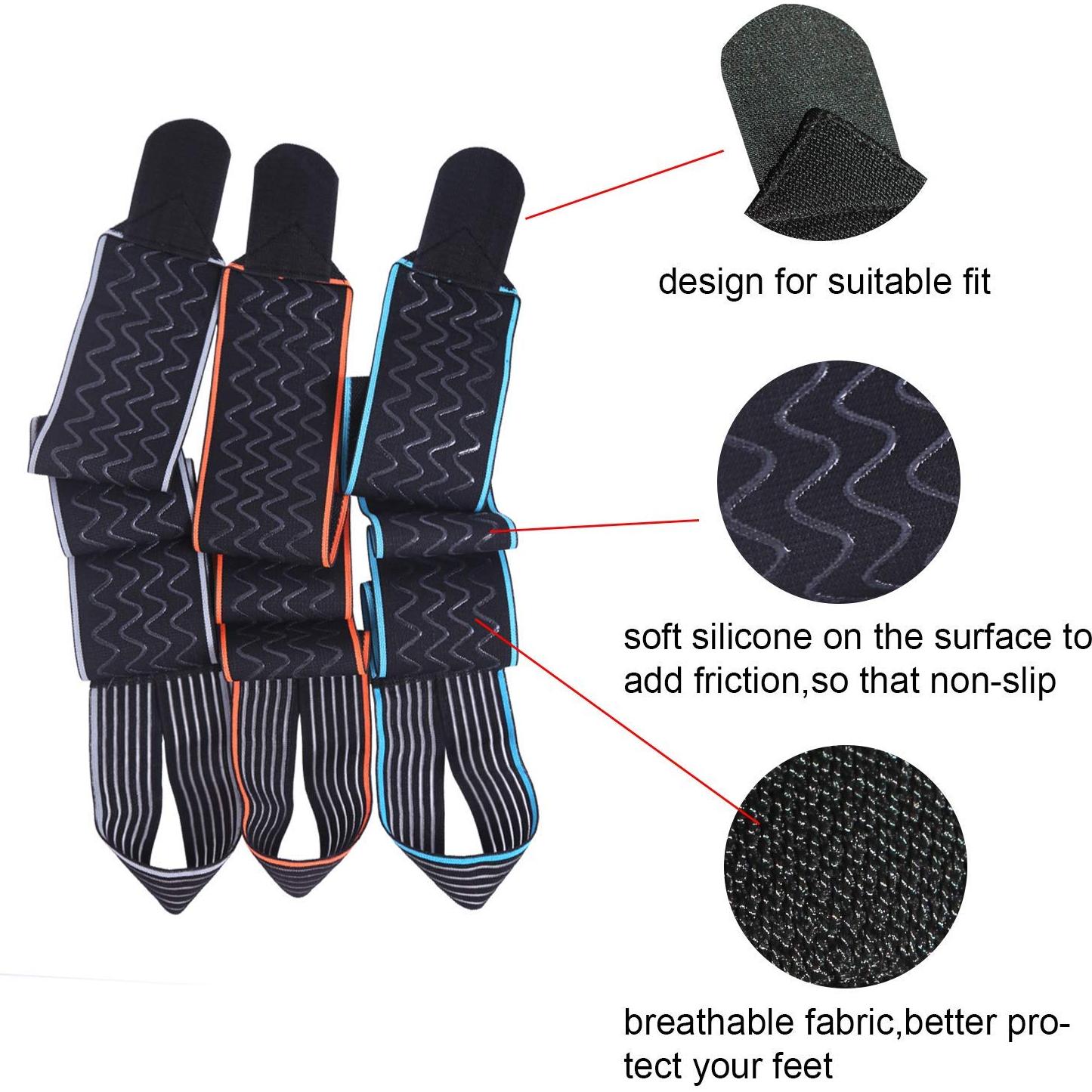 Férula de Tobillo Ajustable Candy Li - Nylon Transpirable Azul