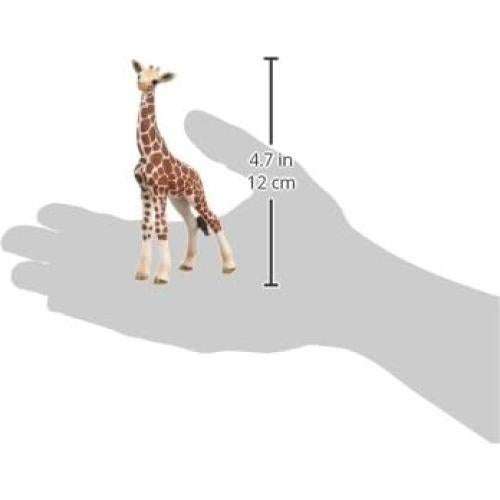 Figura Jirafa Cría Schleich Wild Life 6.86x6.86x11.68cm