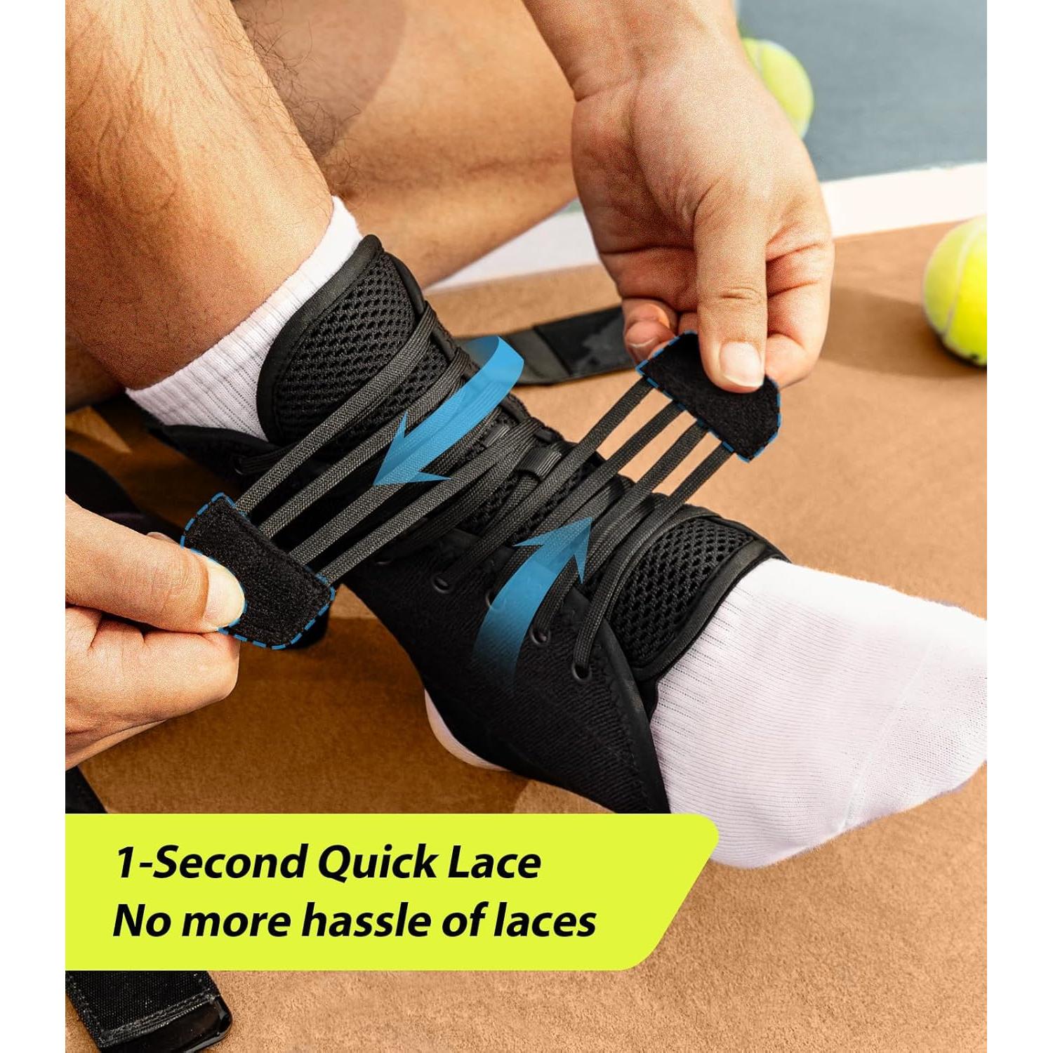 Soporte de Tobillo ZOELION Ajustable y Transpirable L