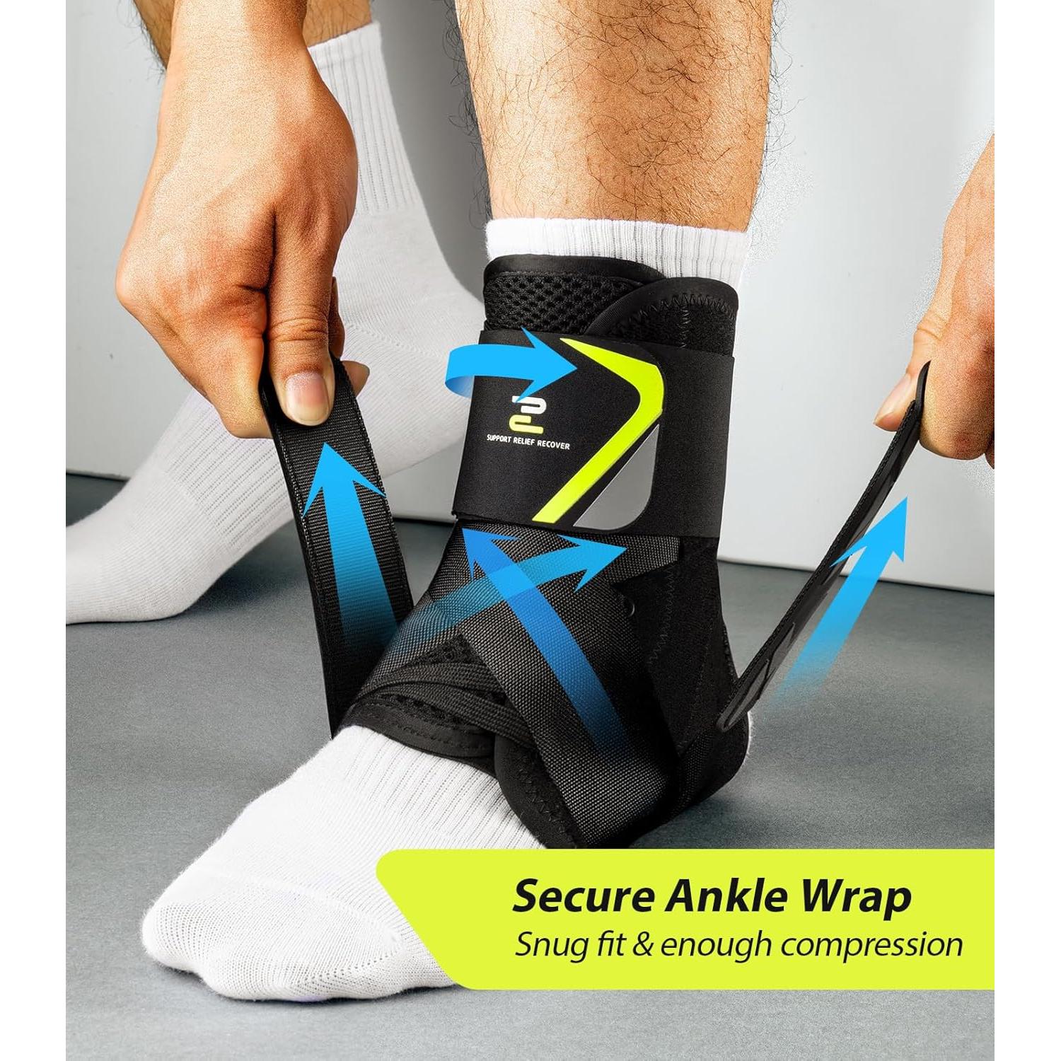 Soporte de Tobillo ZOELION Ajustable y Transpirable L