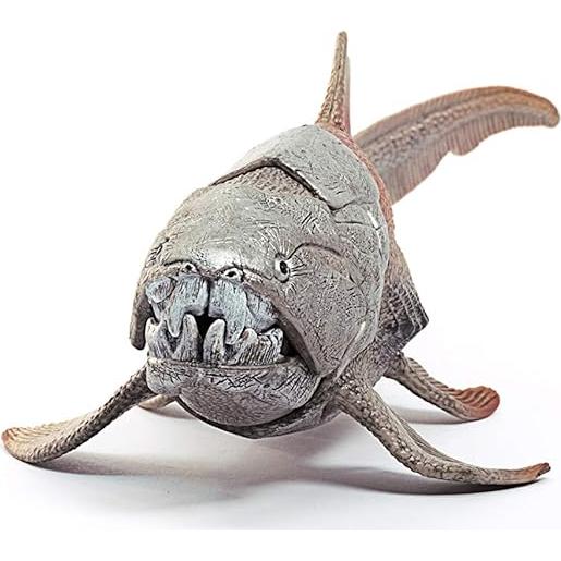 Schleich Dinosaurs Realistic Dunkleosteus Figurine with Movable Jaw - Prehistoric Jurassic Dino Toy with Highly Detailed Movable Jaw, Education and Fun for Boys and Girls, Gift for Kids Ages 4+