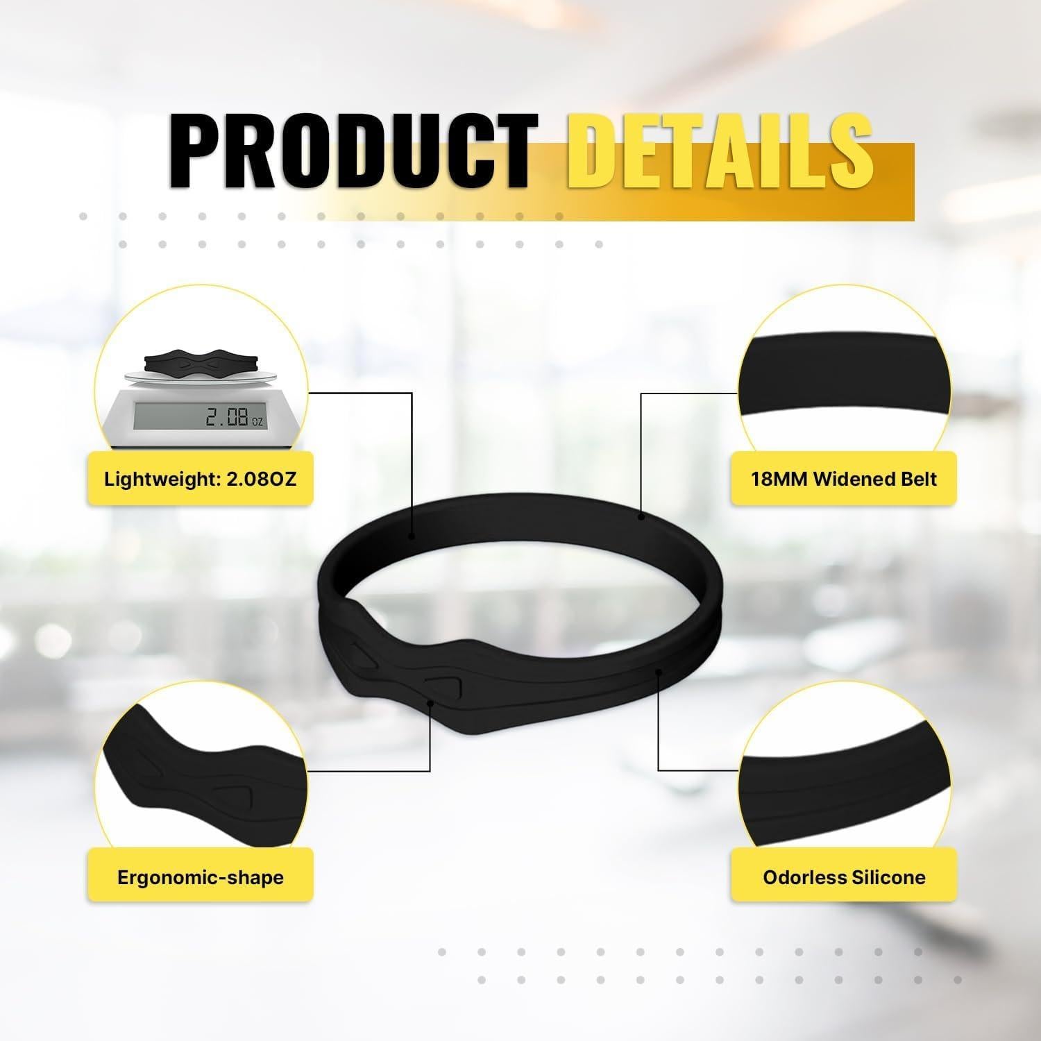 Banda de Rodilla Fitgeno FG31 - Alivio Tendinitis Patelar - 2 Pcs