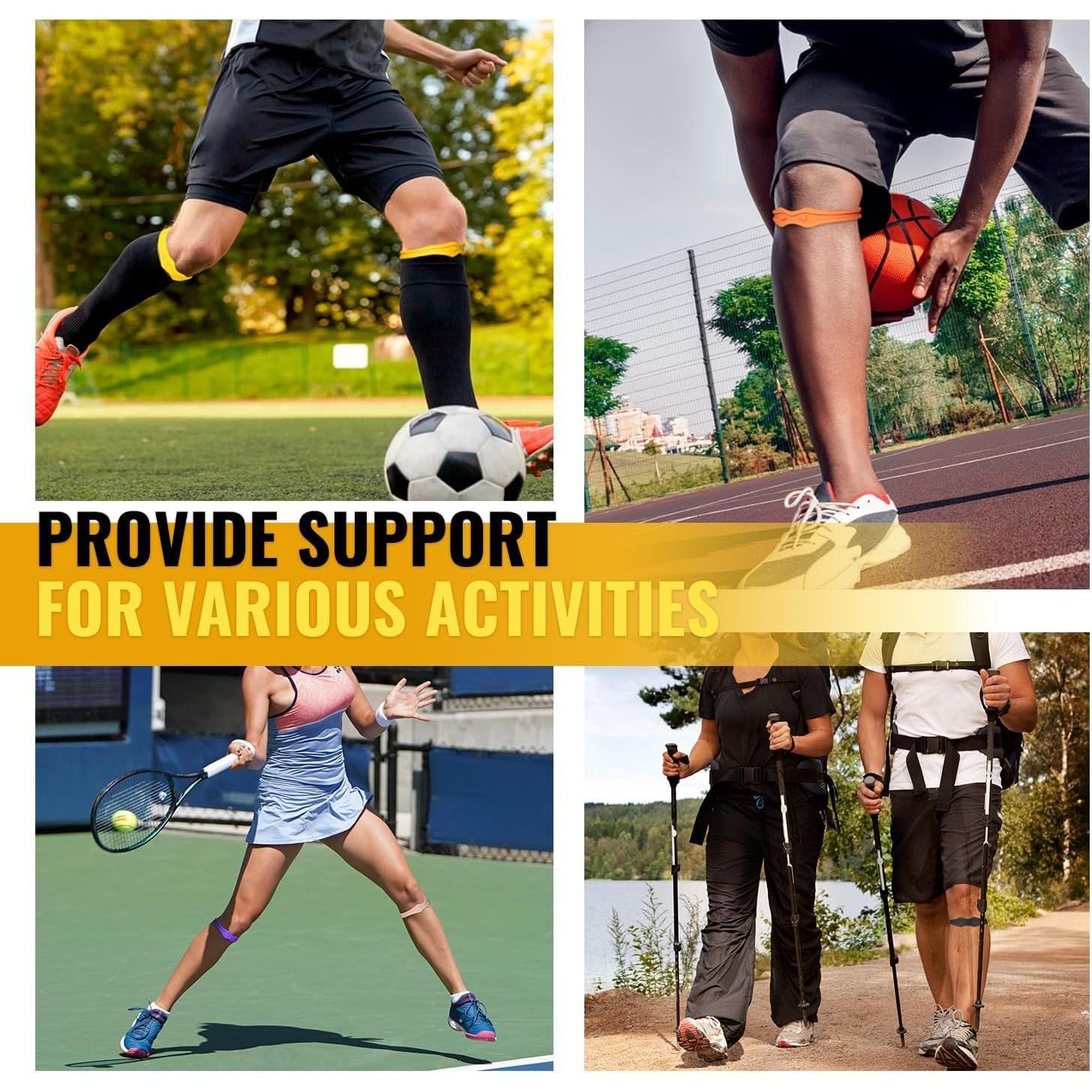 Banda de Rodilla Fitgeno FG31 - Alivio Tendinitis Patelar - 2 Pcs