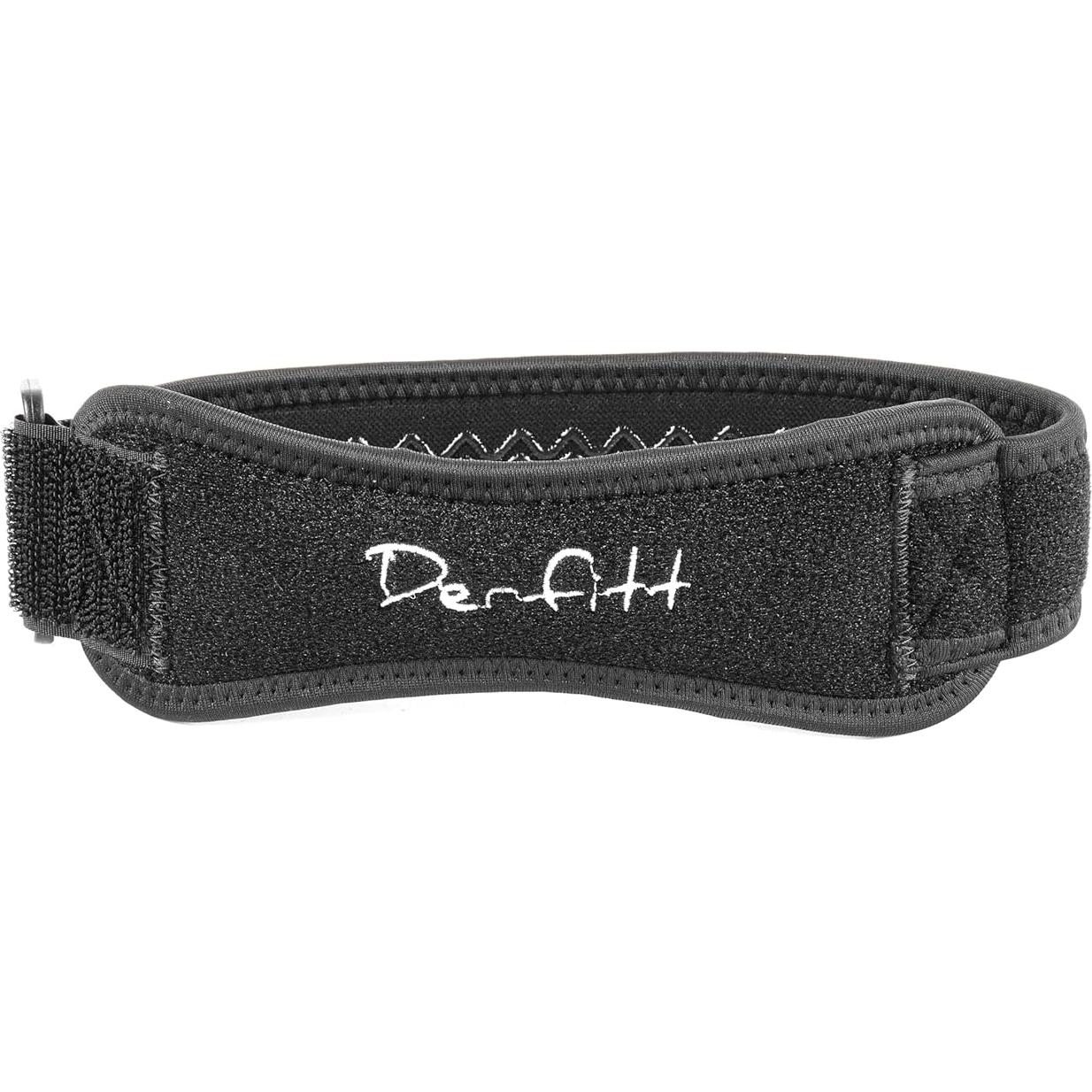 Faja de Soporte para Rodilla DERFITT con Correa Patelar