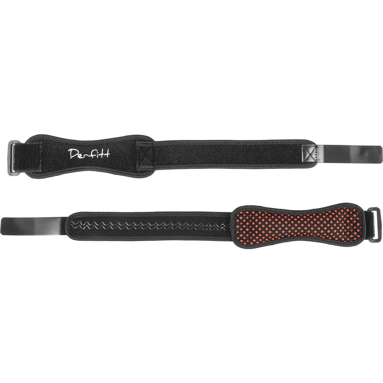 Faja de Soporte para Rodilla DERFITT con Correa Patelar