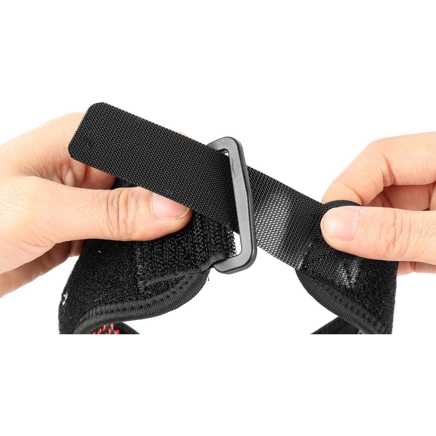 Faja de Soporte para Rodilla DERFITT con Correa Patelar