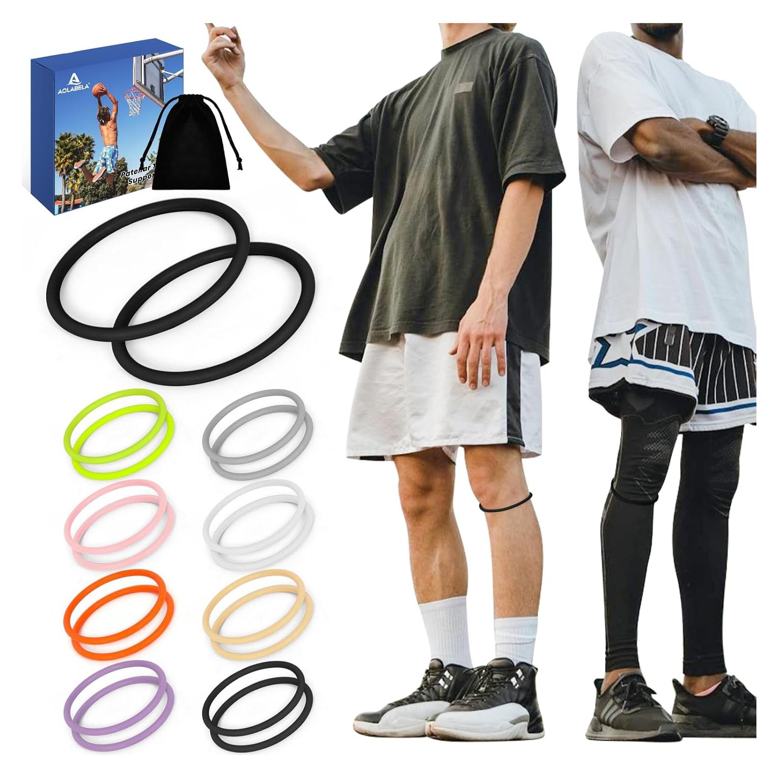 Correa de Tendón Patelar Aolabela 2PCS Alivio Dolor Rodilla