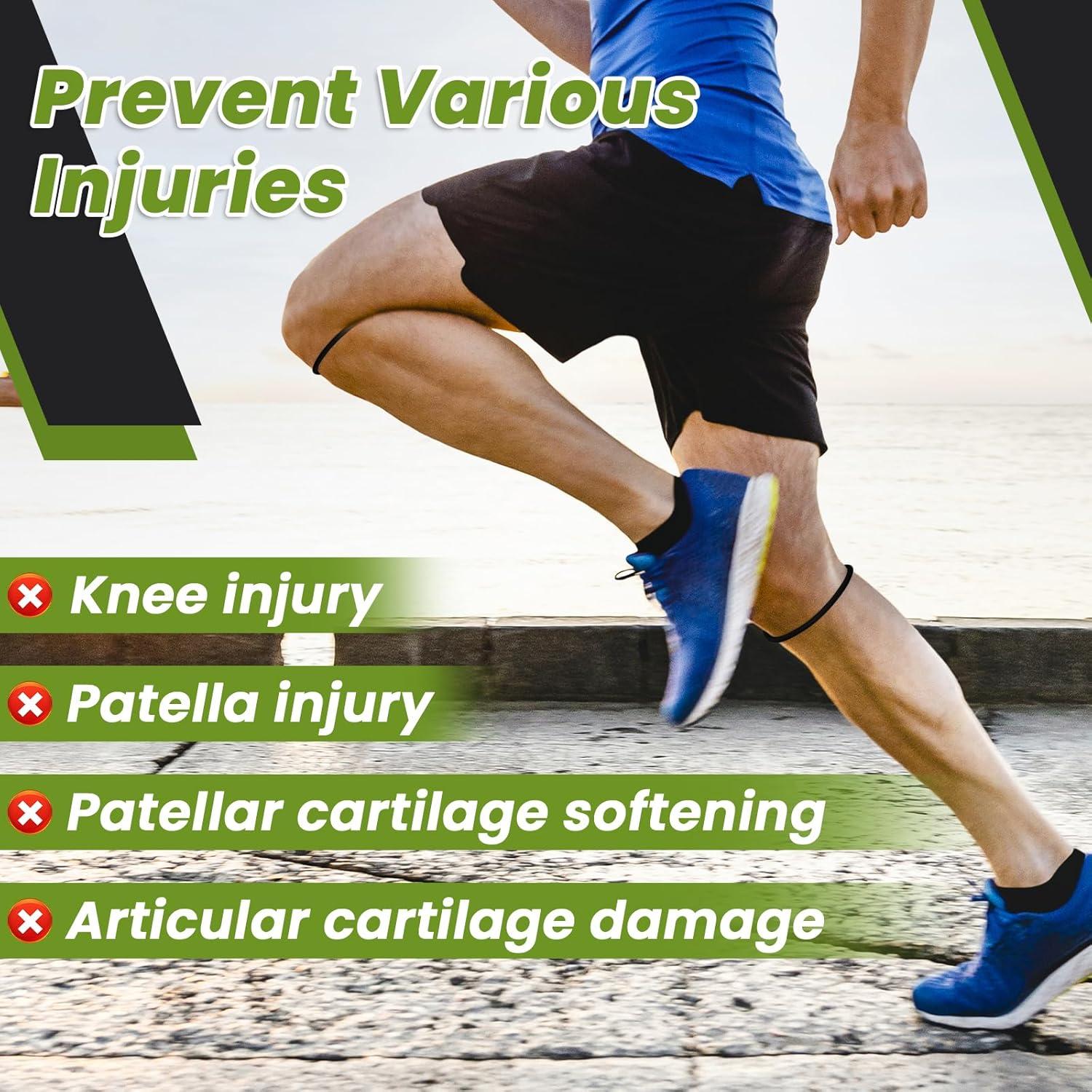 Correa de Tendón Patelar Aolabela 2PCS Alivio Dolor Rodilla