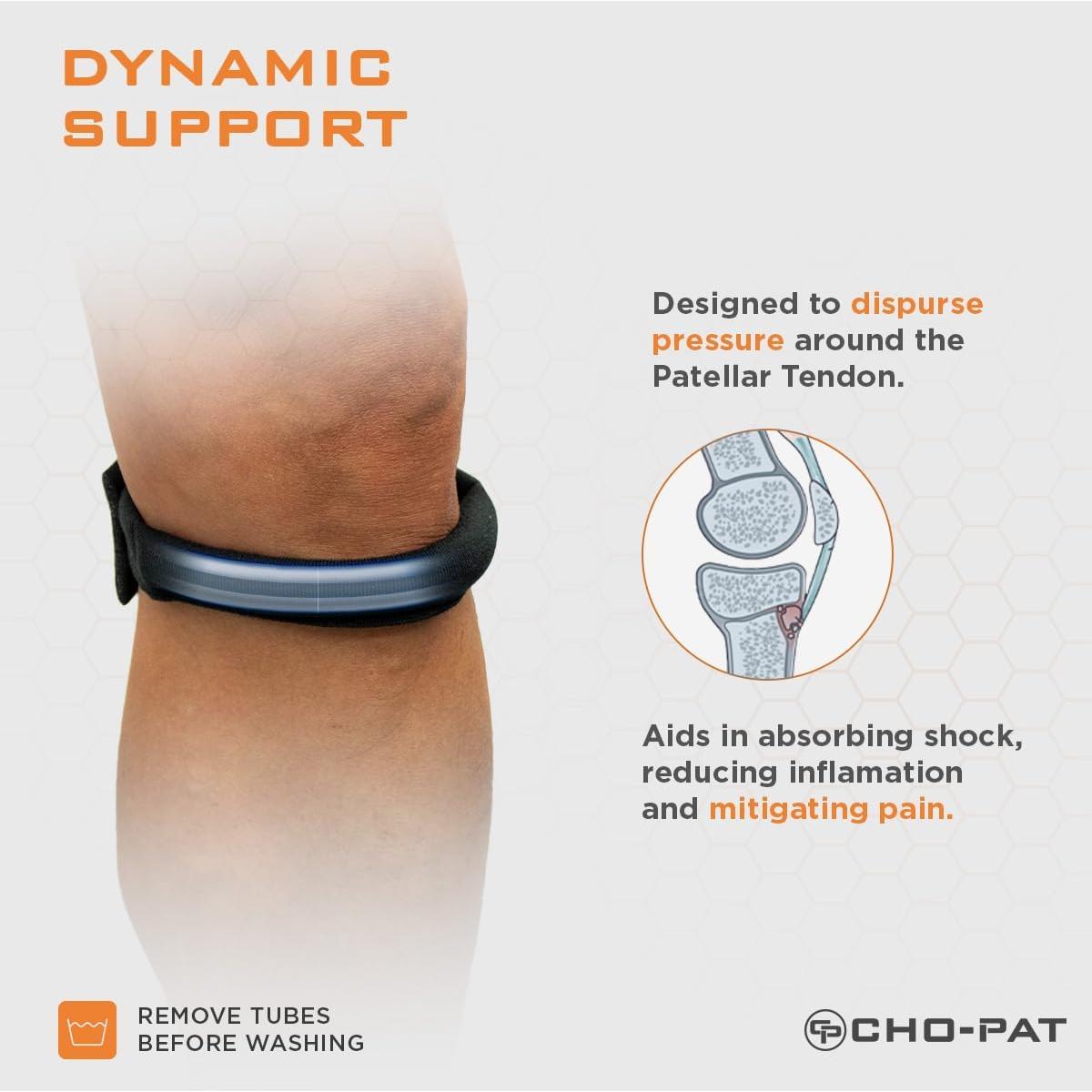 Soporte de Rodilla Cho-Pat Original Pequeño Negro