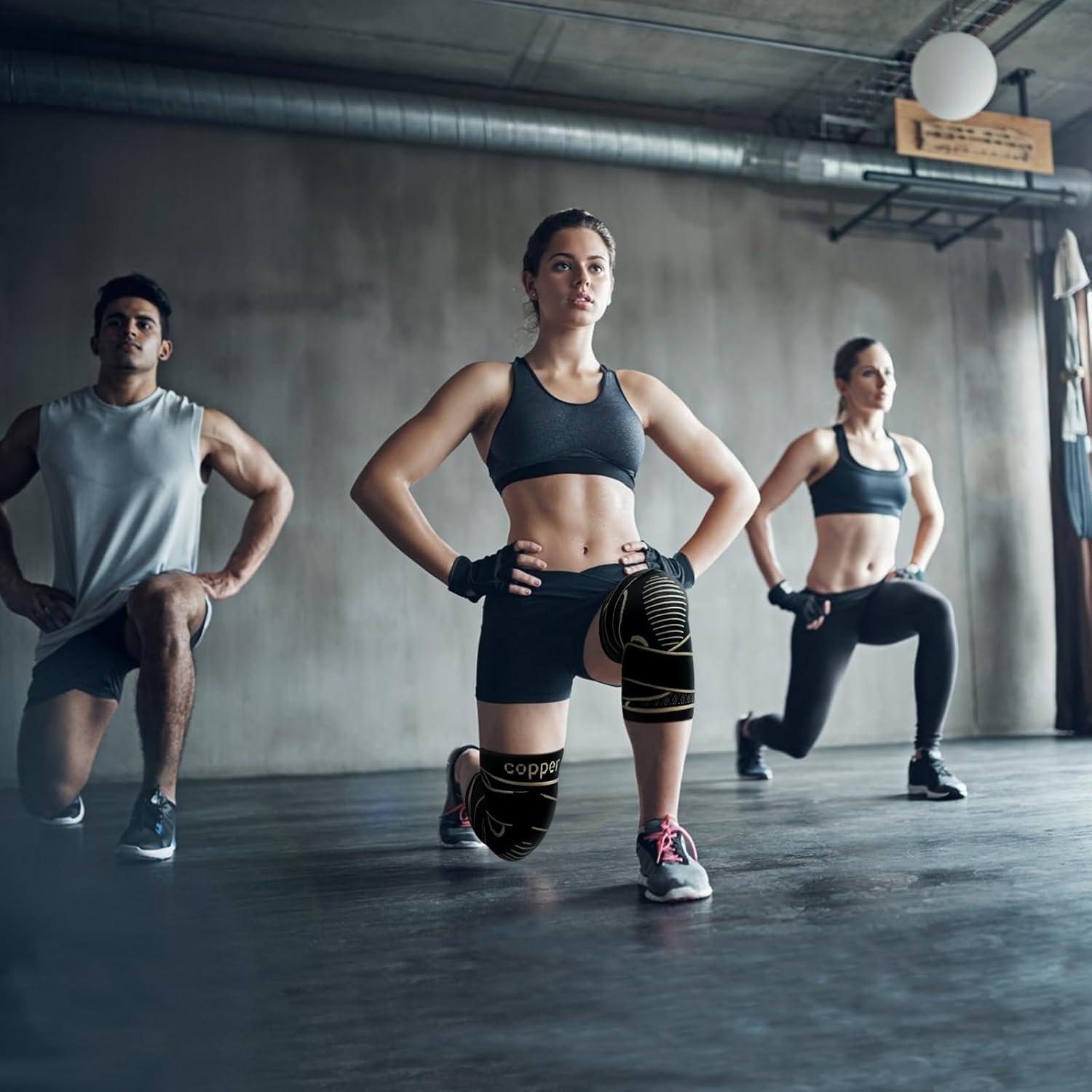 Rodilleras de compresión MEIDDANO para dolor articular - M