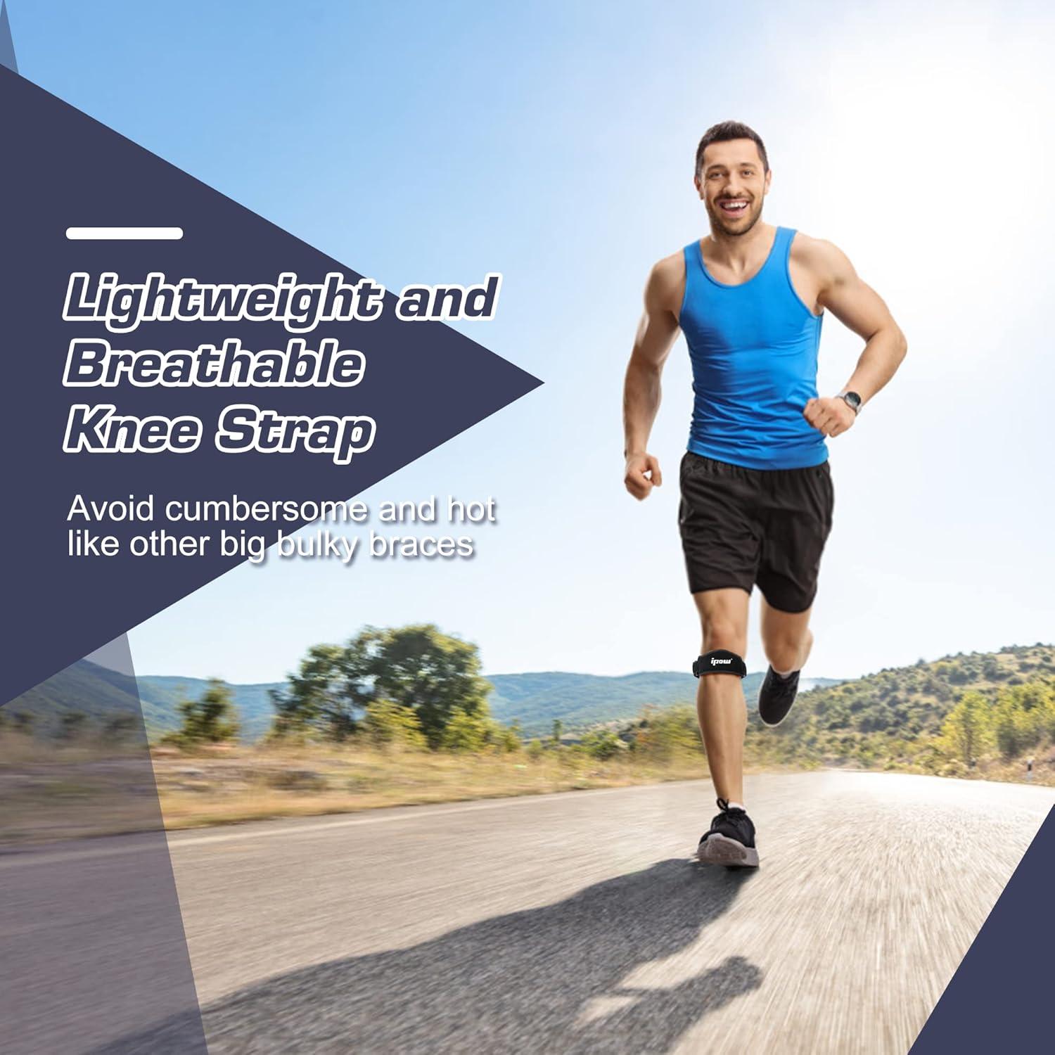 Soporte para Rodilla Patelar IPOW - Almohadilla Engrosada, Talla Única