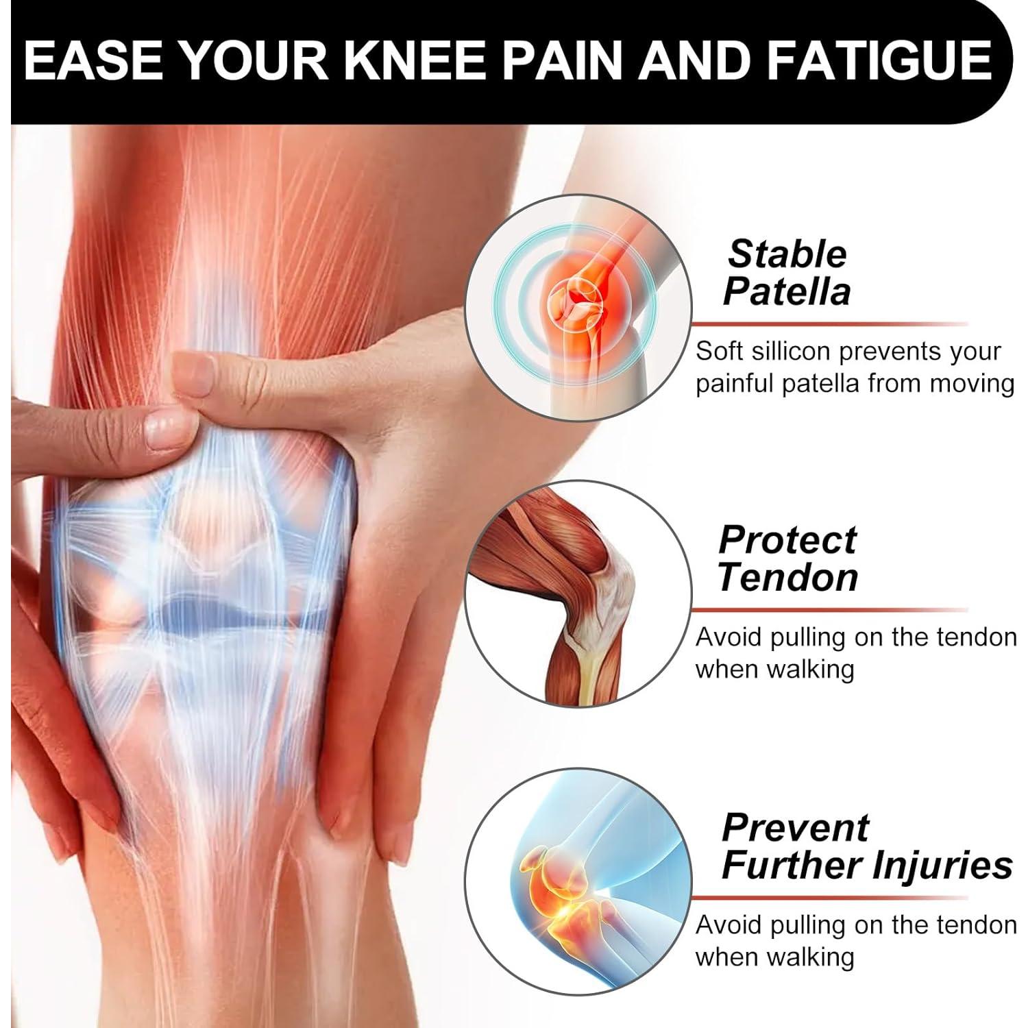 Faja para Rodilla Ymapinc - Soporte Ajustable para Dolor - 2 Pcs