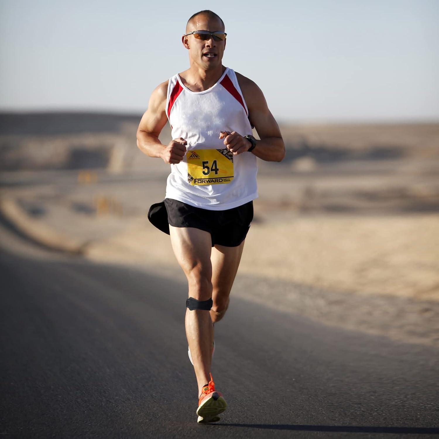 Correa para Tendón Patelar WOPOKY - Alivio Dolor Rodilla Ajustable