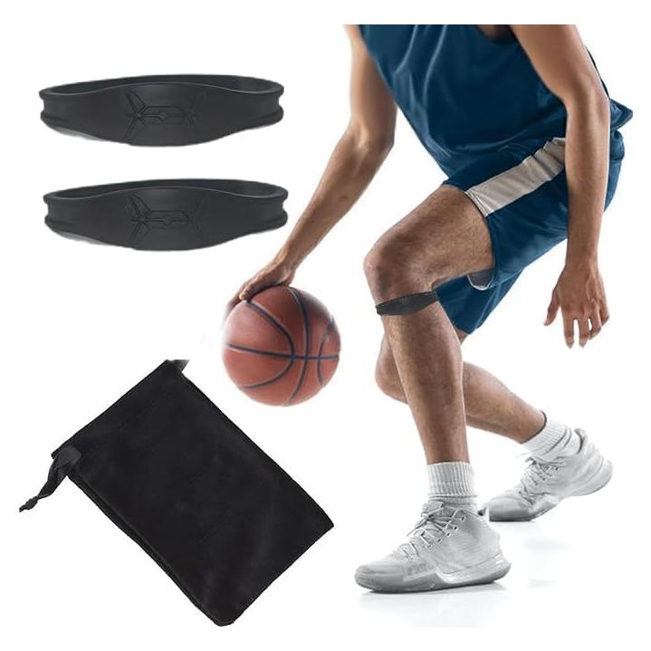 Faja de Rodilla Soporte Patelar KAIJIELY Negro Ajustable