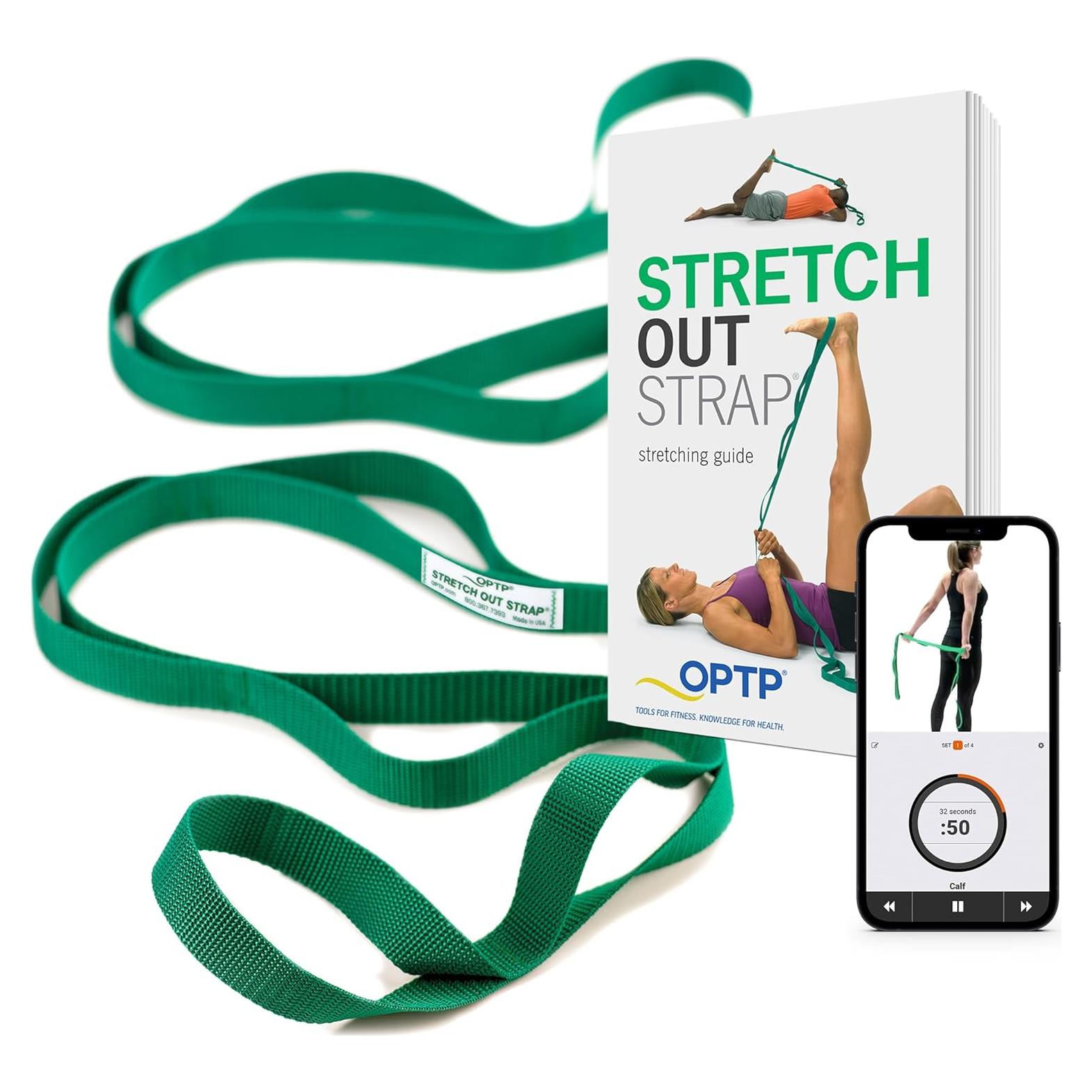 Correa de Estiramiento OPTP 1.83m con Guía de Ejercicios
