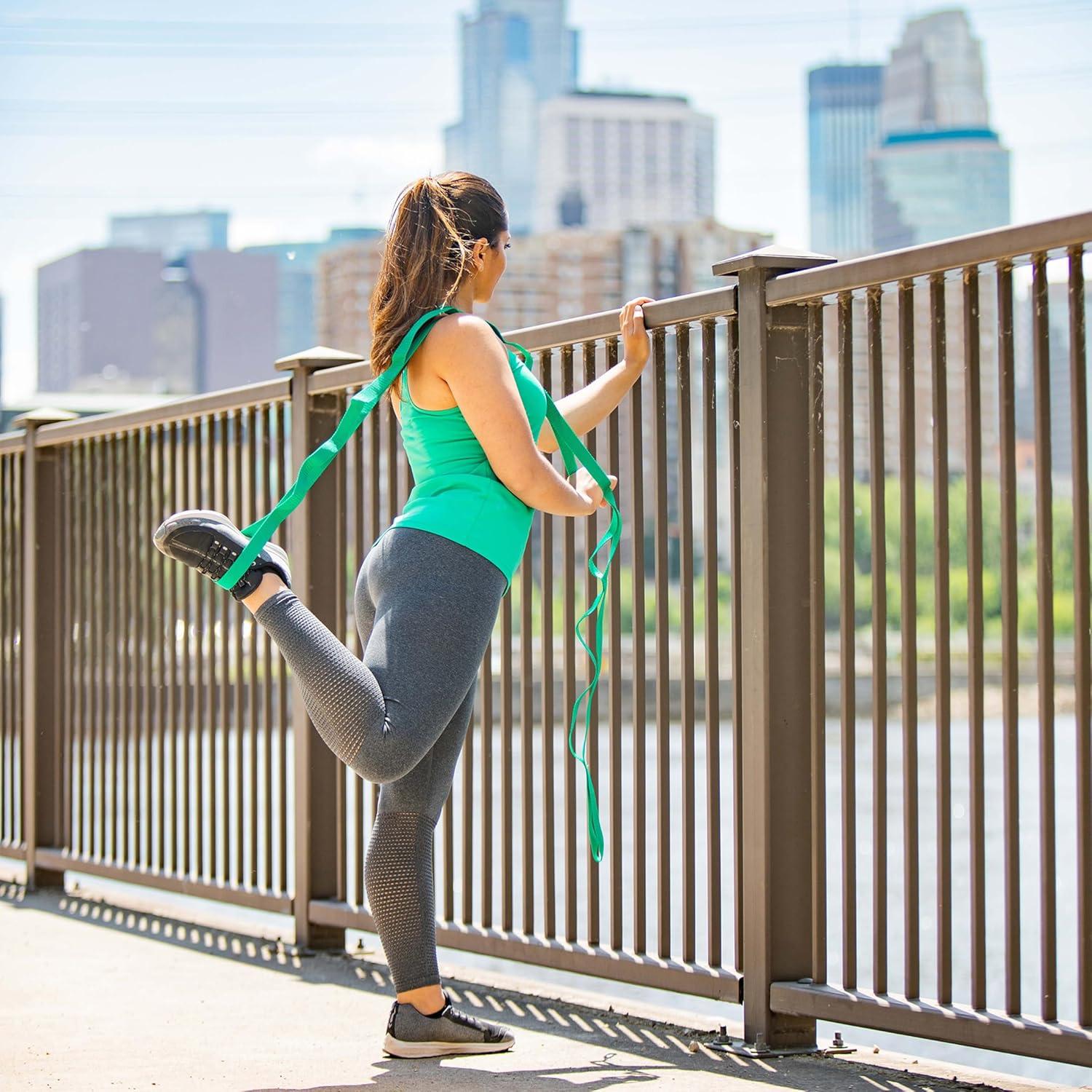 Correa de Estiramiento OPTP 1.83m con Guía de Ejercicios