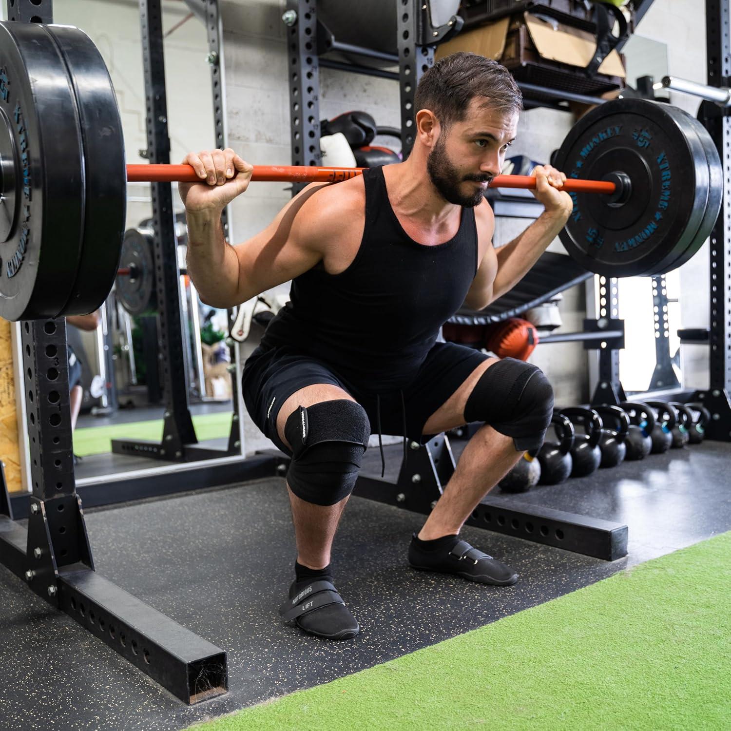 Fajas de Rodilla BODYPROX 193 cm para Levantamiento de Pesas