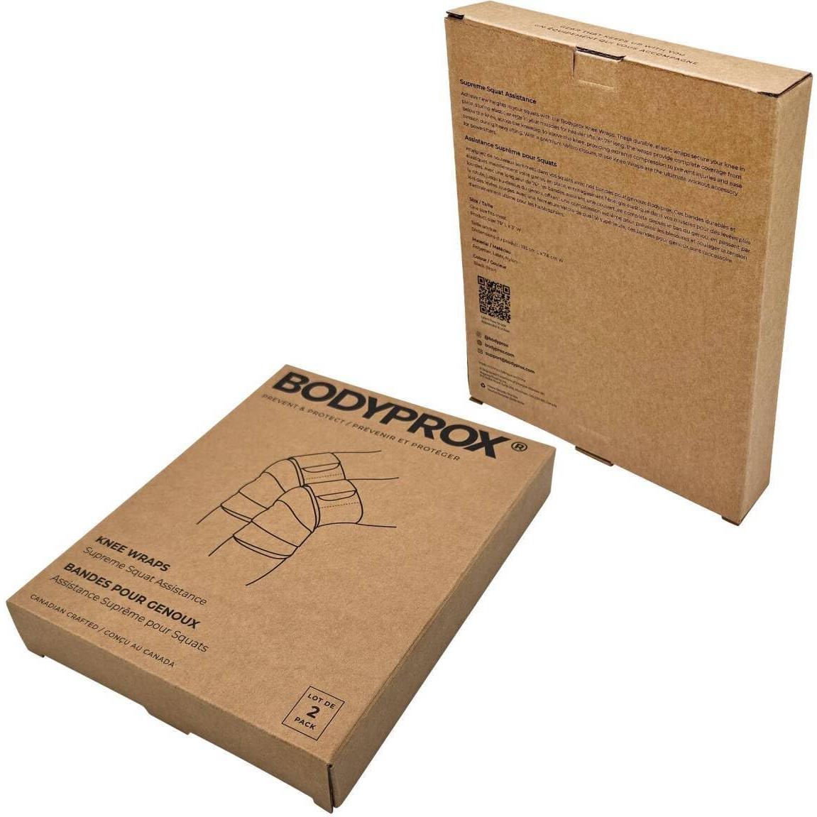 Fajas de Rodilla BODYPROX 193 cm para Levantamiento de Pesas