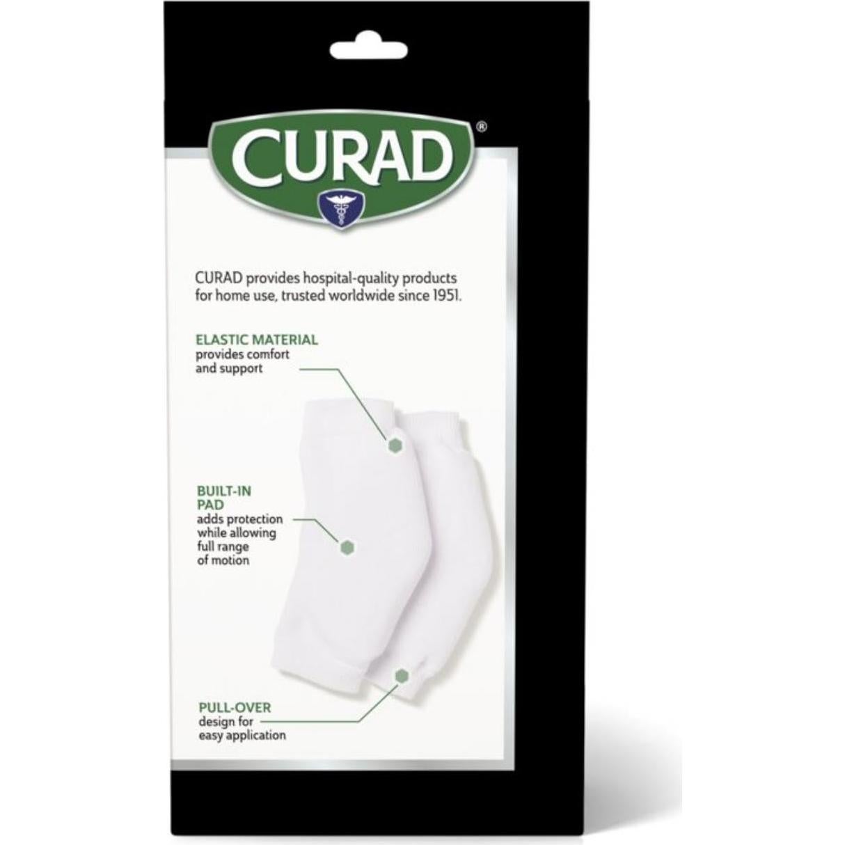 Protector de Talón y Codo Curad - Talla Única, 1 Cuenta