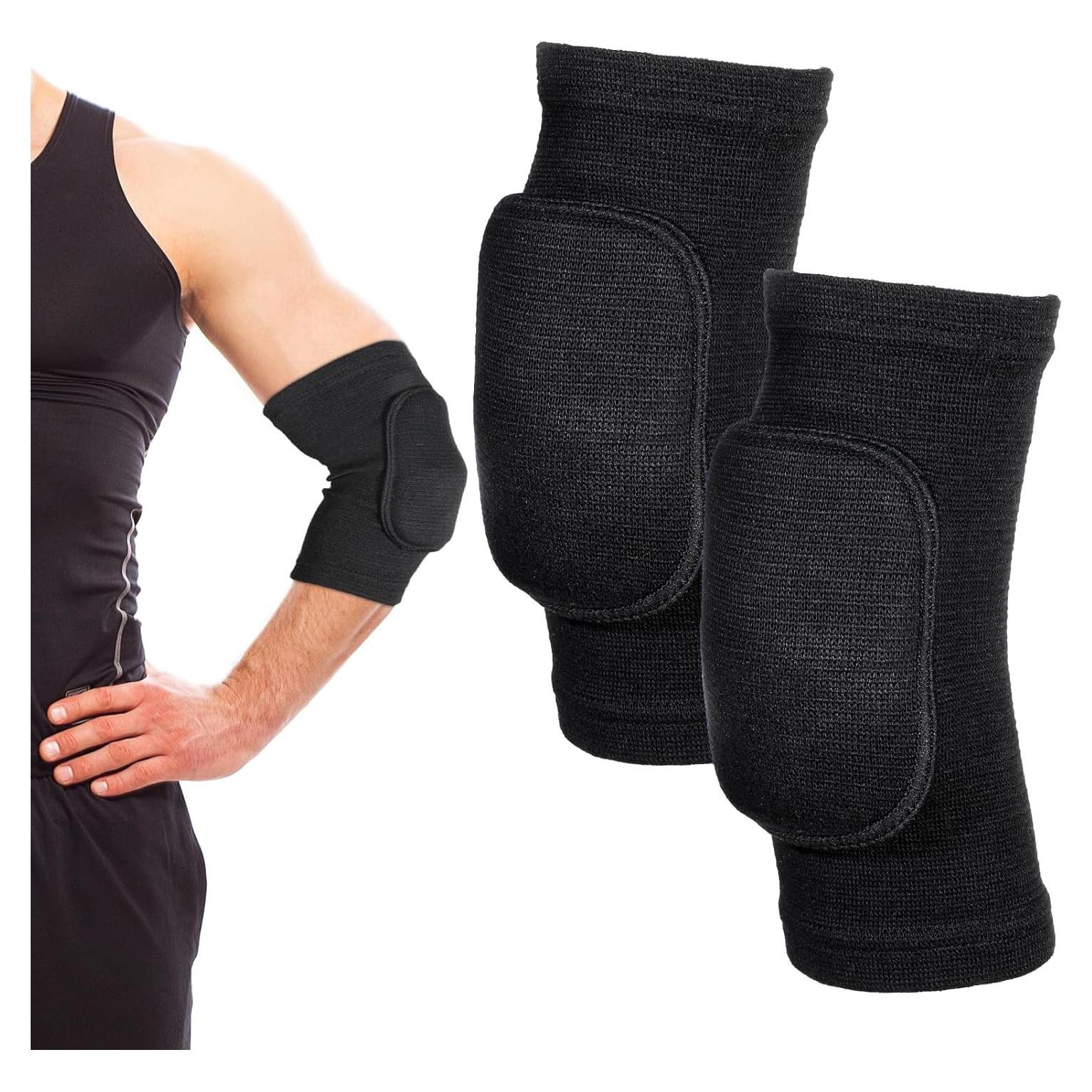 Almohadillas de Codo para Voleibol Cobee - Negras, Talla Única