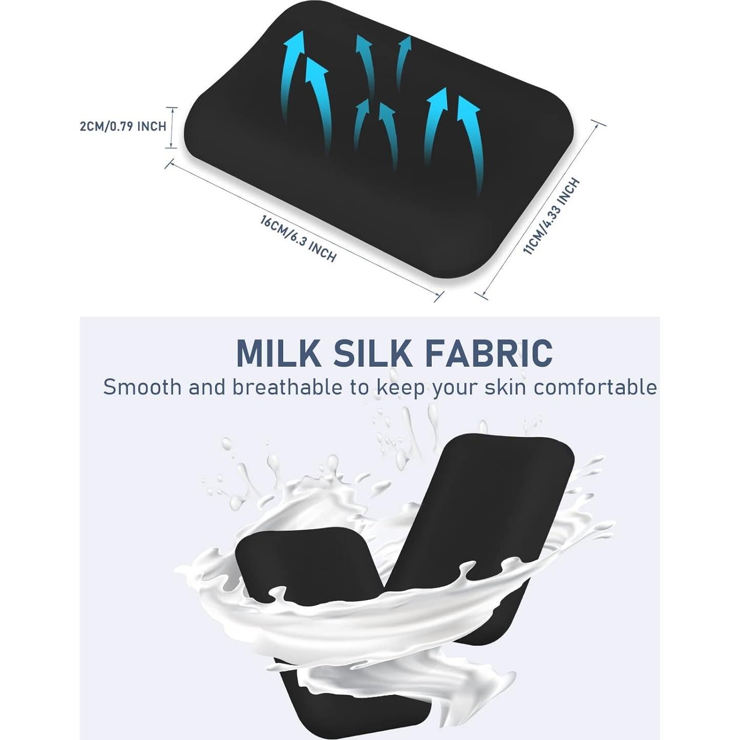 Almohadillas Ergonómicas Leolee para Reposabrazos - 2 Paquetes