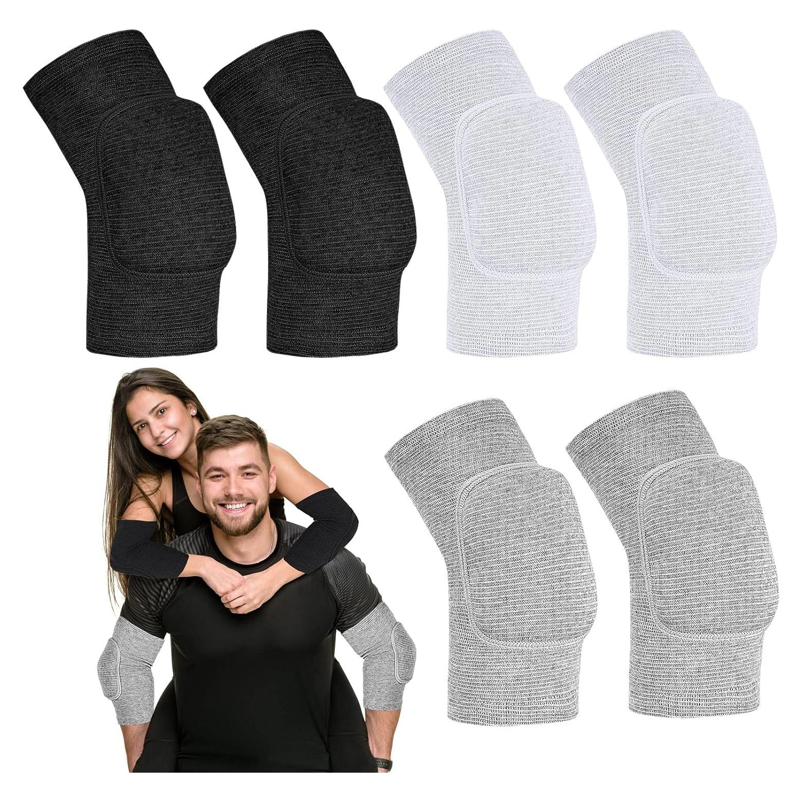 Tarpop Protectores de Codo 3 Pares Transpirables Unisex