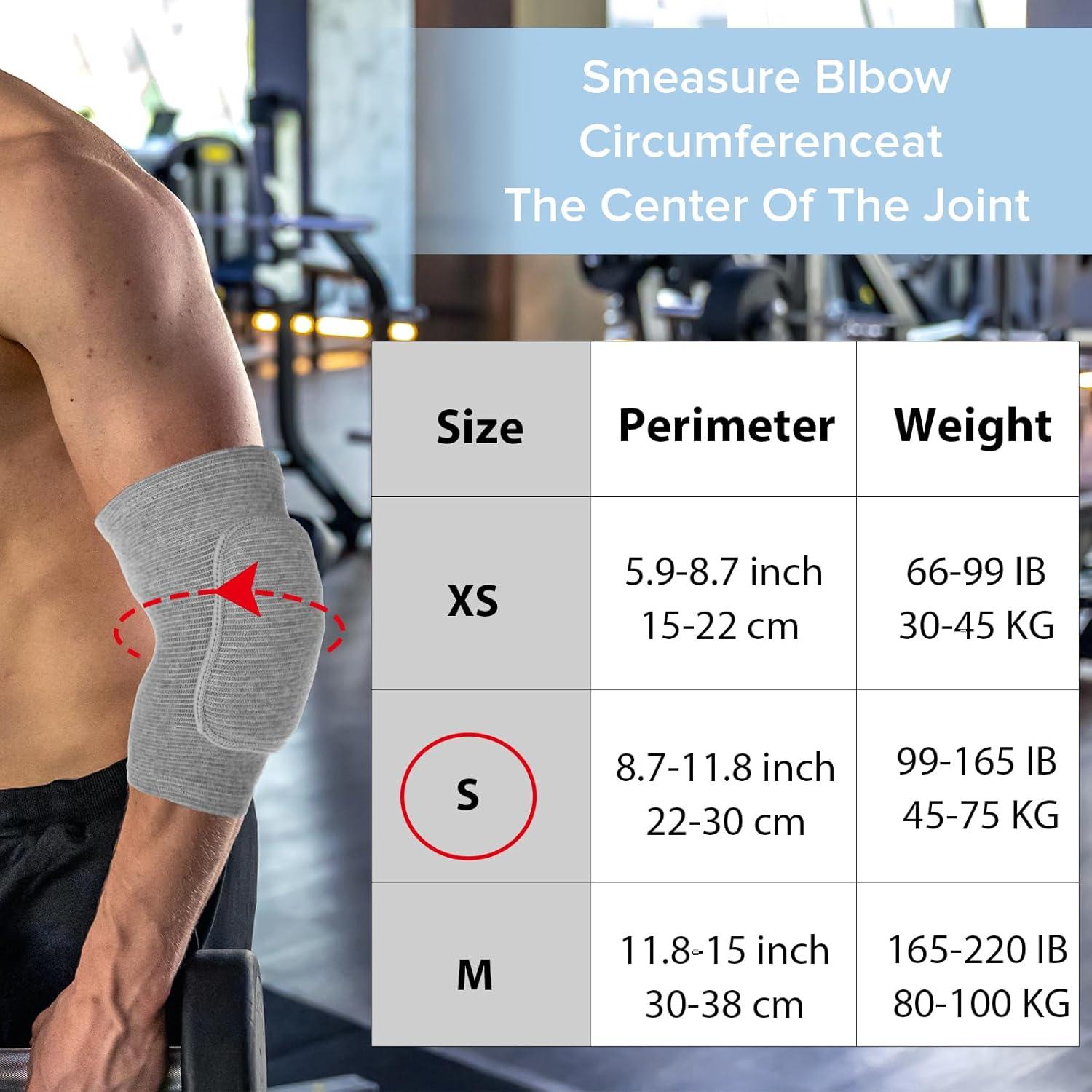 Almohadillas de Codo Sibba Soporte Transpirable para Deportes