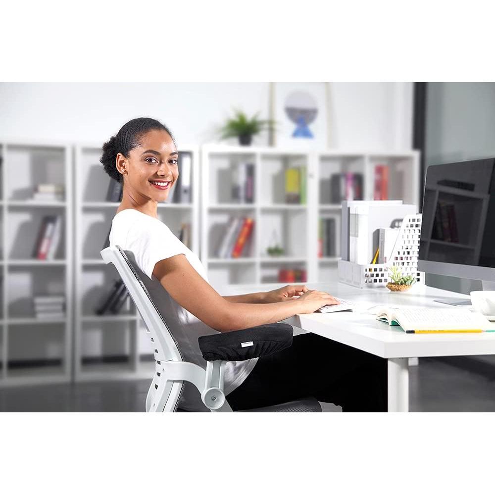 Almohadillas de Reposabrazos Aloudy de Espuma Viscoelástica - Juego de 2