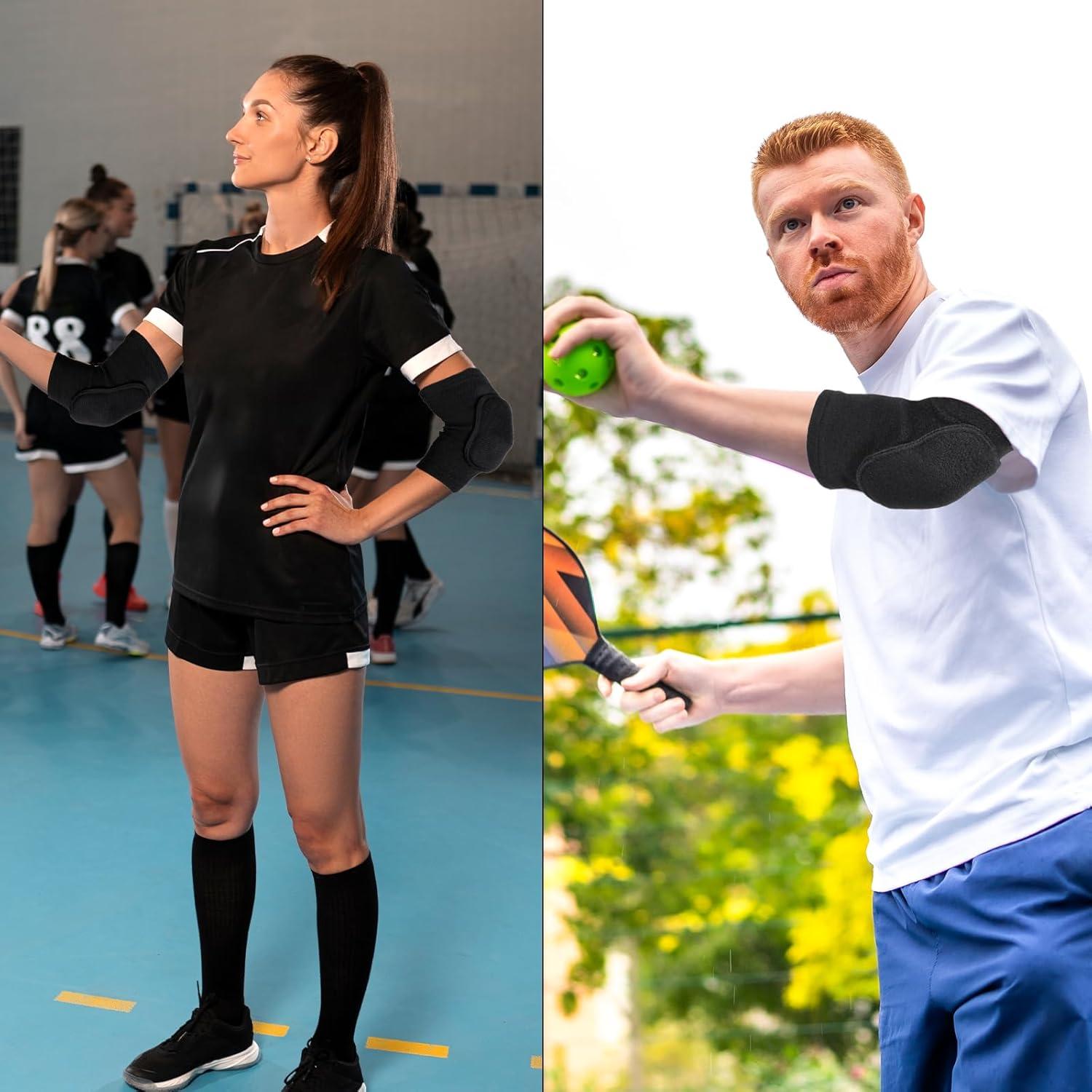 Almohadillas para Codo de Voleibol HJZHII - Transpirables y Ajustables