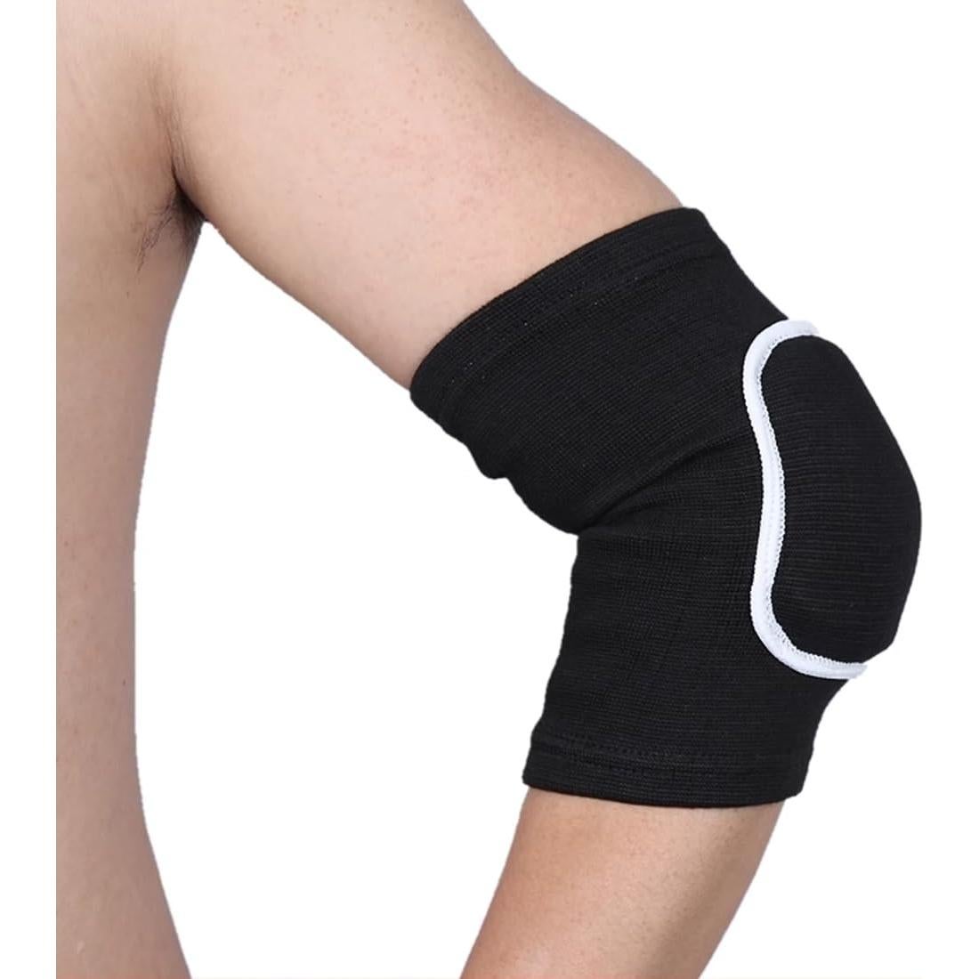 Almohadillas de Compresión para Codos YCYU - Soporte Transpirable Negro