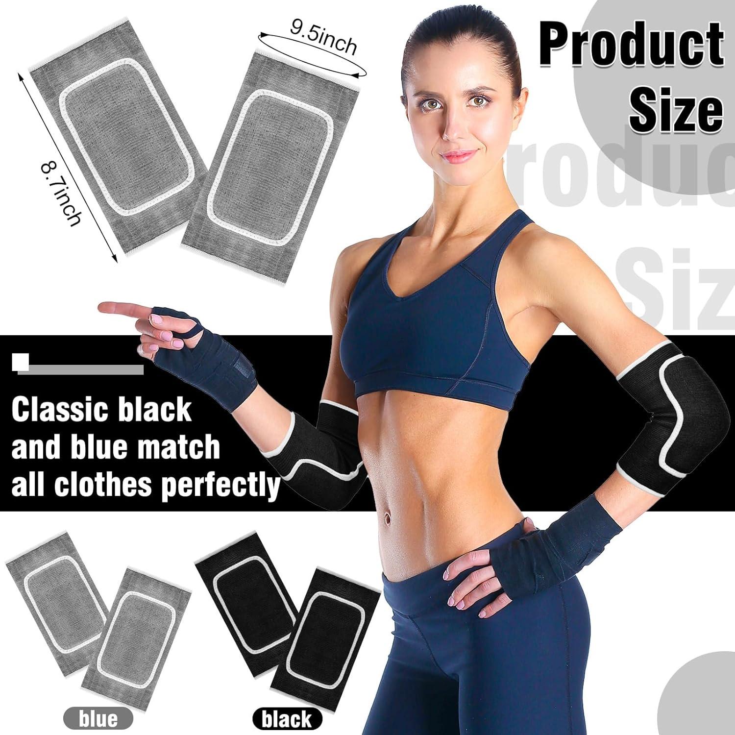 Almohadillas de Codo Unittype 2 Pares Transpirables para Deportes