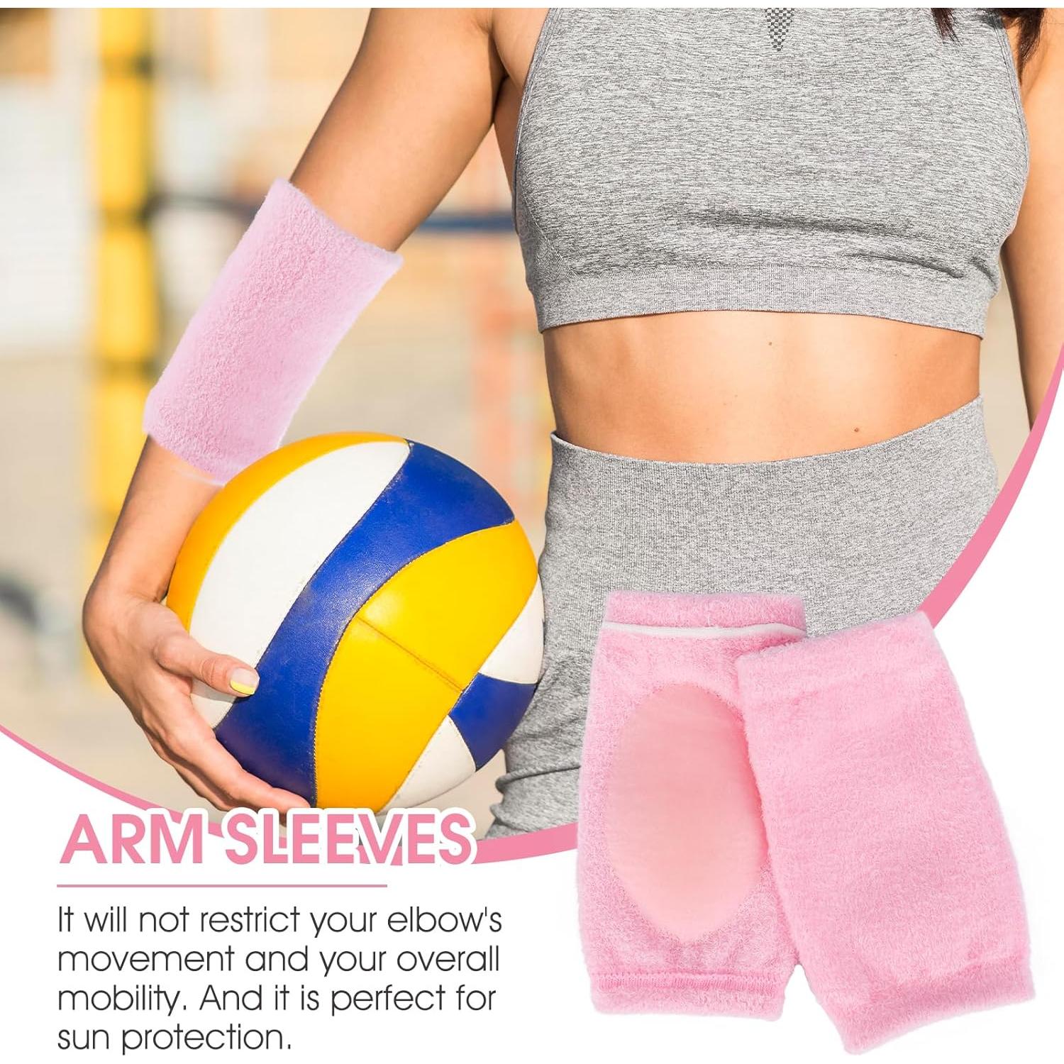 Mangas de Gel para Codos Gjinxi, Rosa, Hidratantes y Suaves