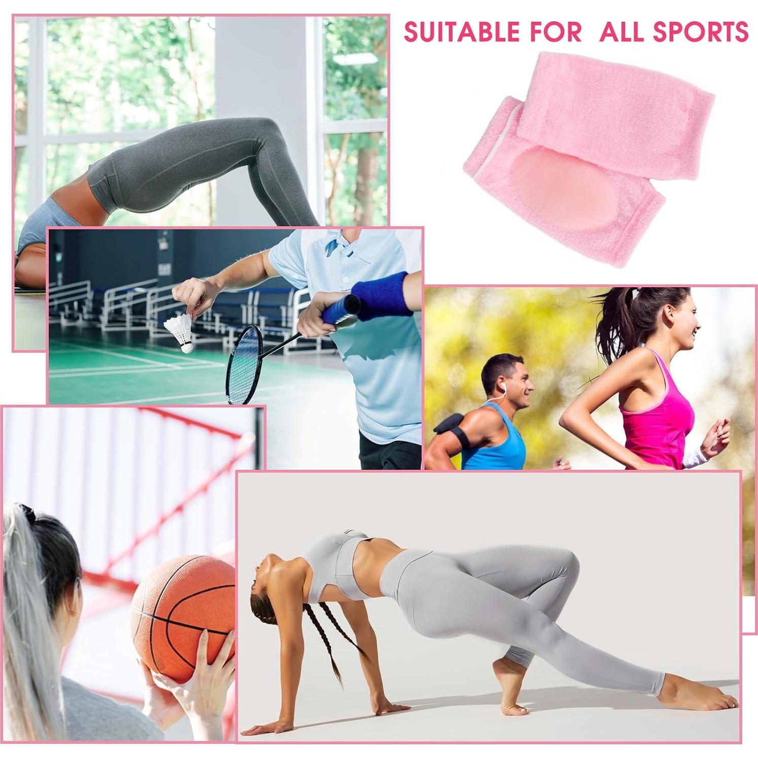 Mangas de Gel para Codos Gjinxi, Rosa, Hidratantes y Suaves