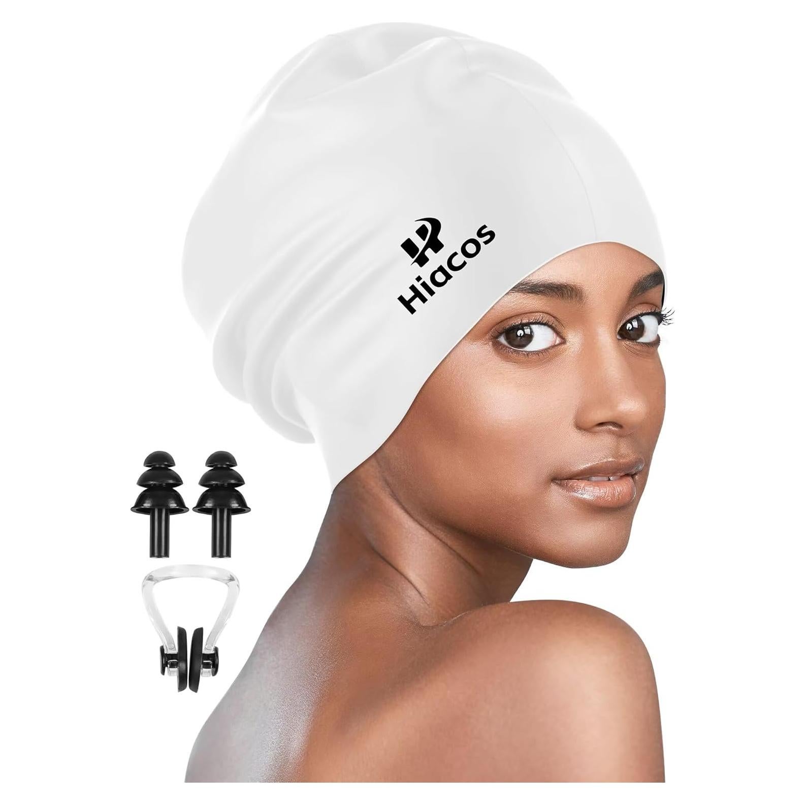 Gorro de Natación Grande HIACOS KSUH-MN Silicona Impermeable