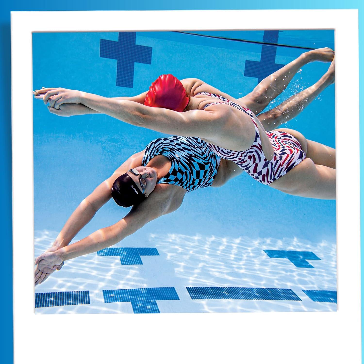 Gorro de Natación Sporti de Silicona Unisex Negro 19.37 cm