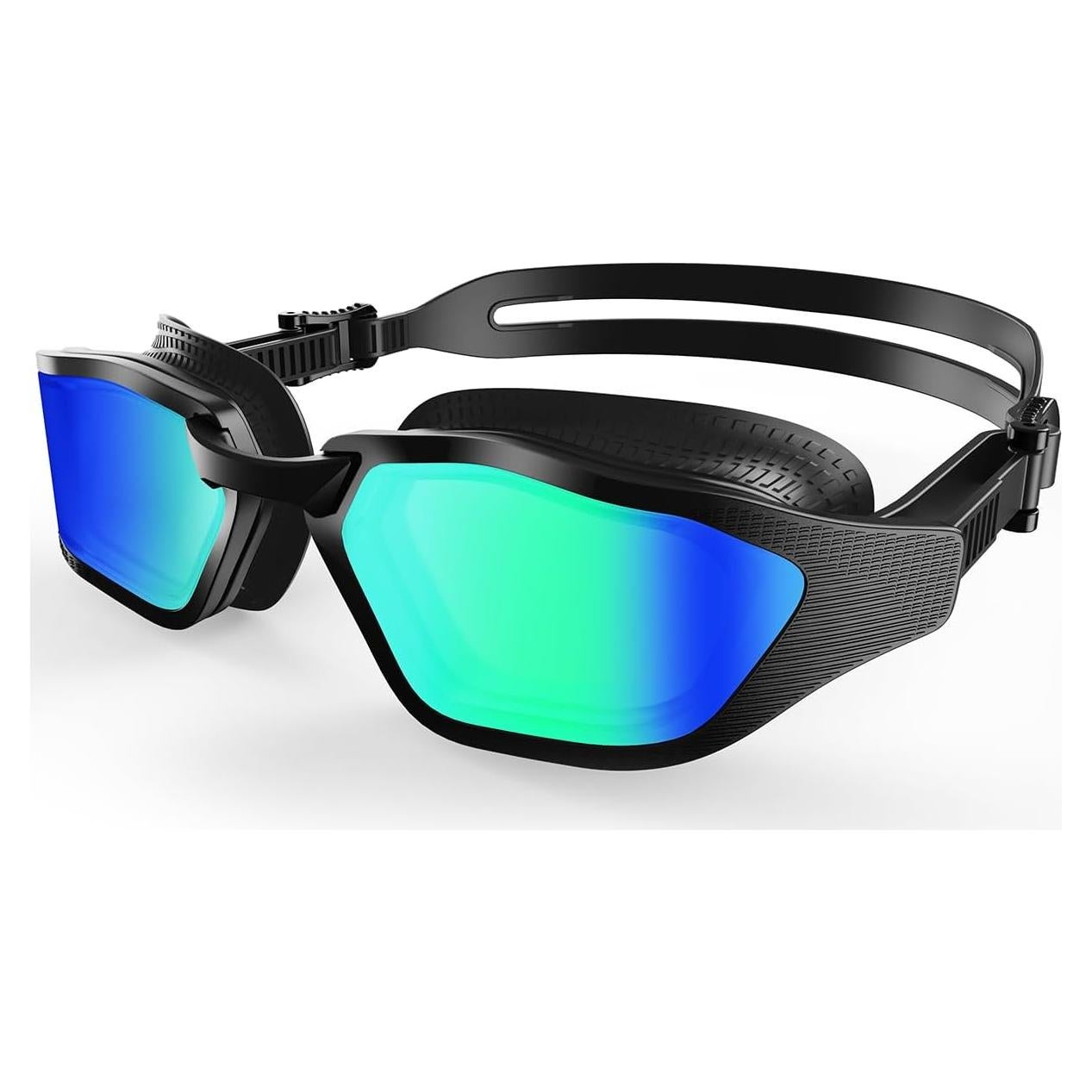 Gafas de Natación OLANRUN Unisex Antivaho UV 180° HD