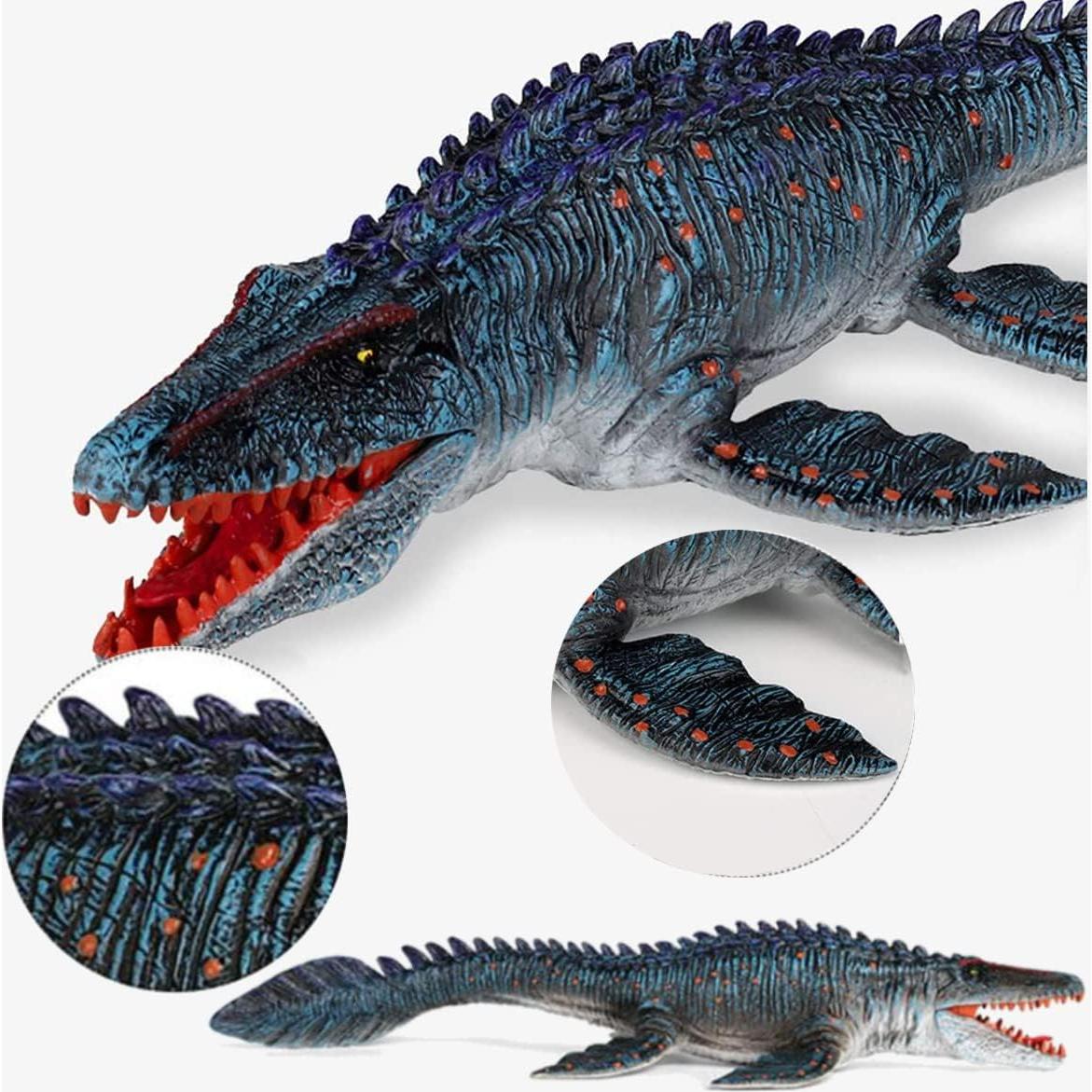 Figura de dinosaurio Mosasaurus Liberty Imports 34 cm realista