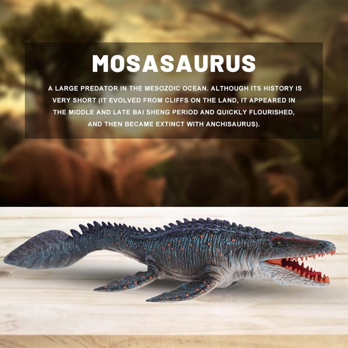 Figura de dinosaurio Mosasaurus Liberty Imports 34 cm realista