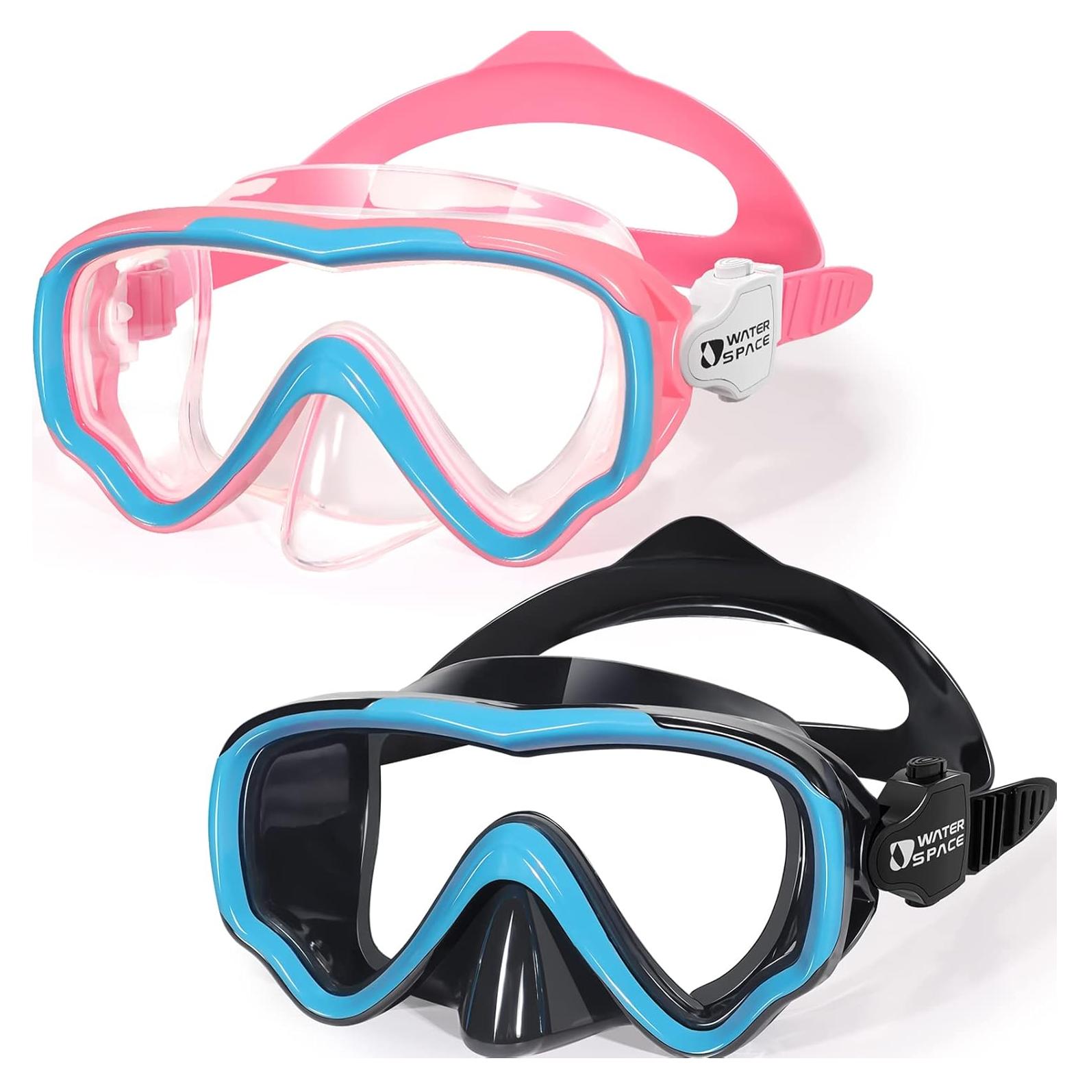 Gafas de Natación para Niños Waterspace - Lentes Anti-Rotura UV