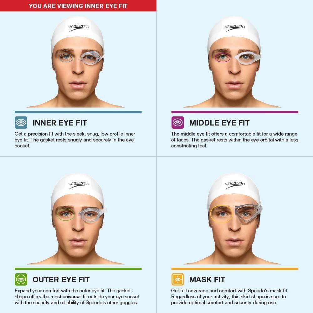 Gafas de natación Speedo Vanquisher 2.0 unisex adulto